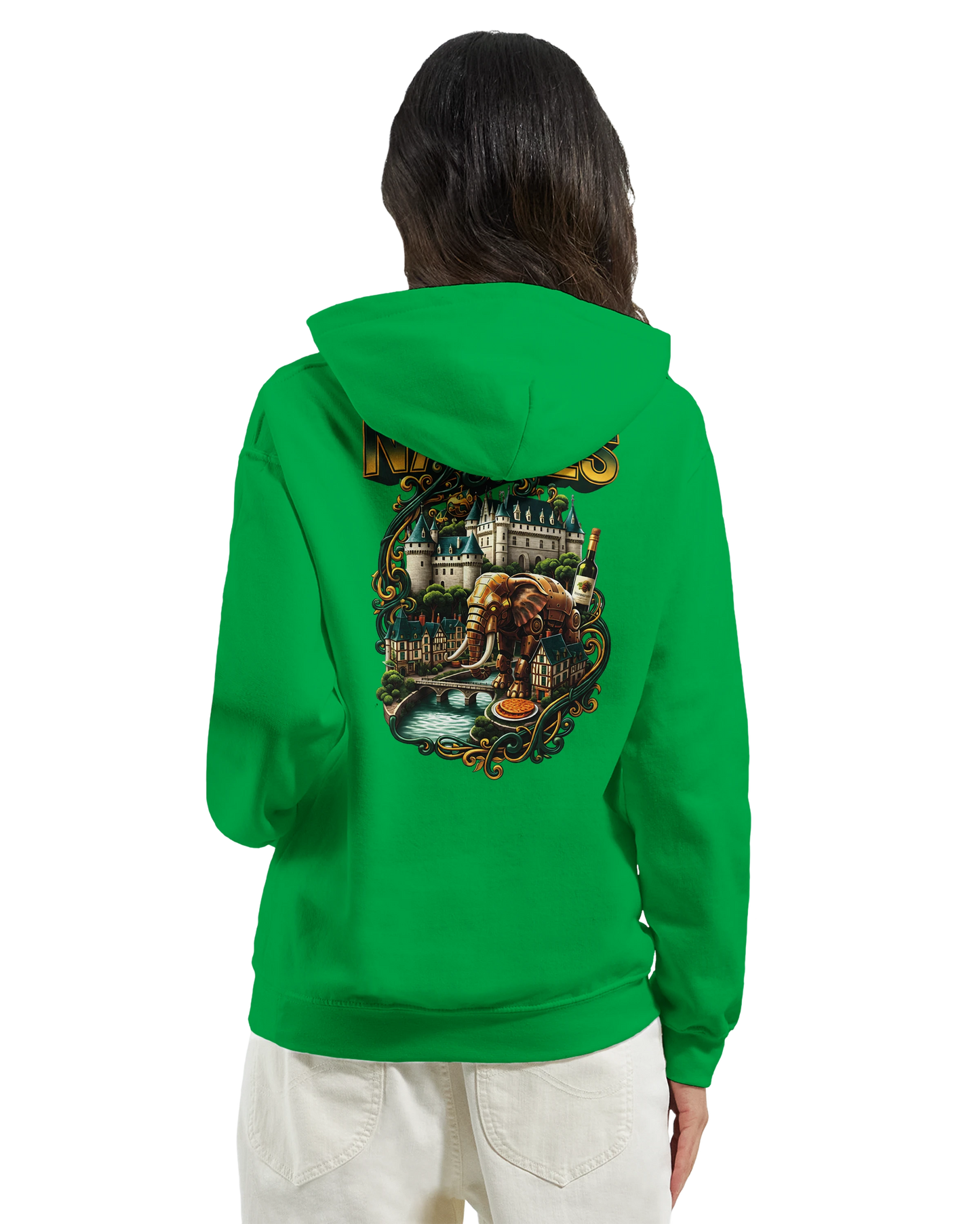 Sweat à capuche unisexe Nantes – Confort premium et style urbain