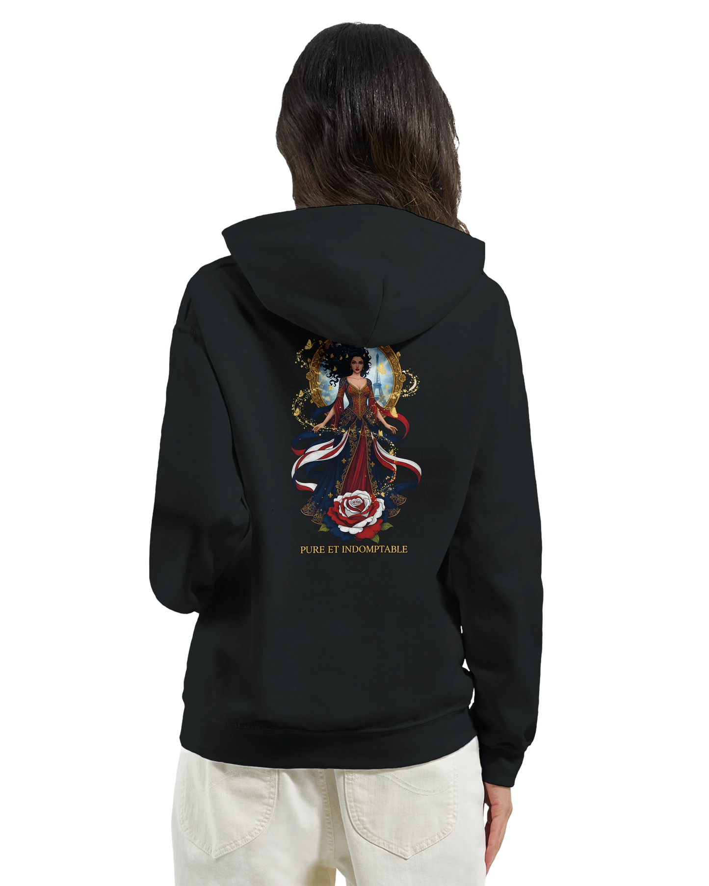 Sweat à capuche femme L'âme de France - Confort premium et style élégant