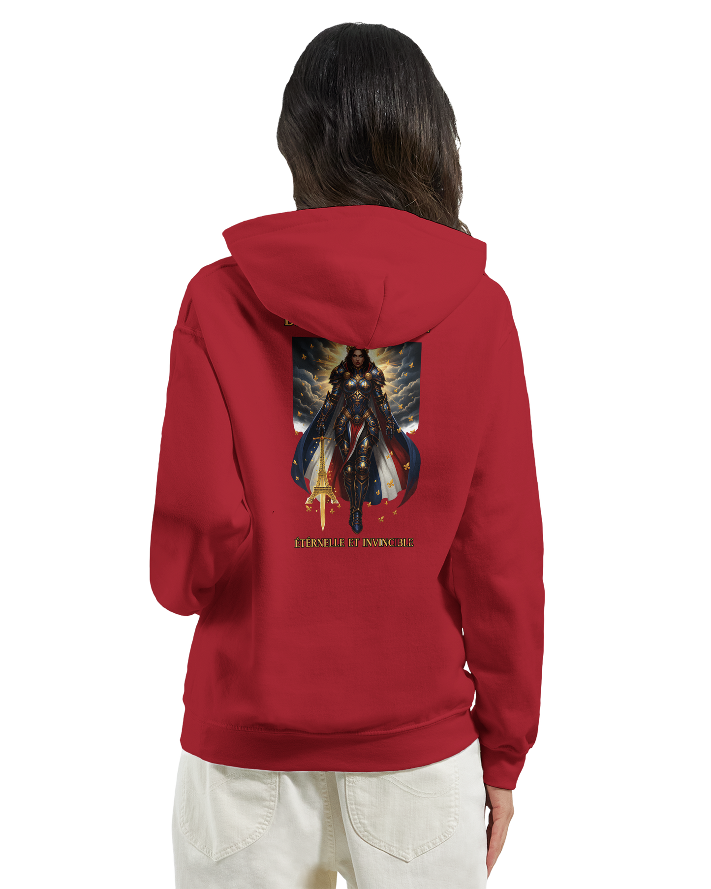 Sweat à Capuche déesse de France Douillet à Motif Unique – Confort et Style