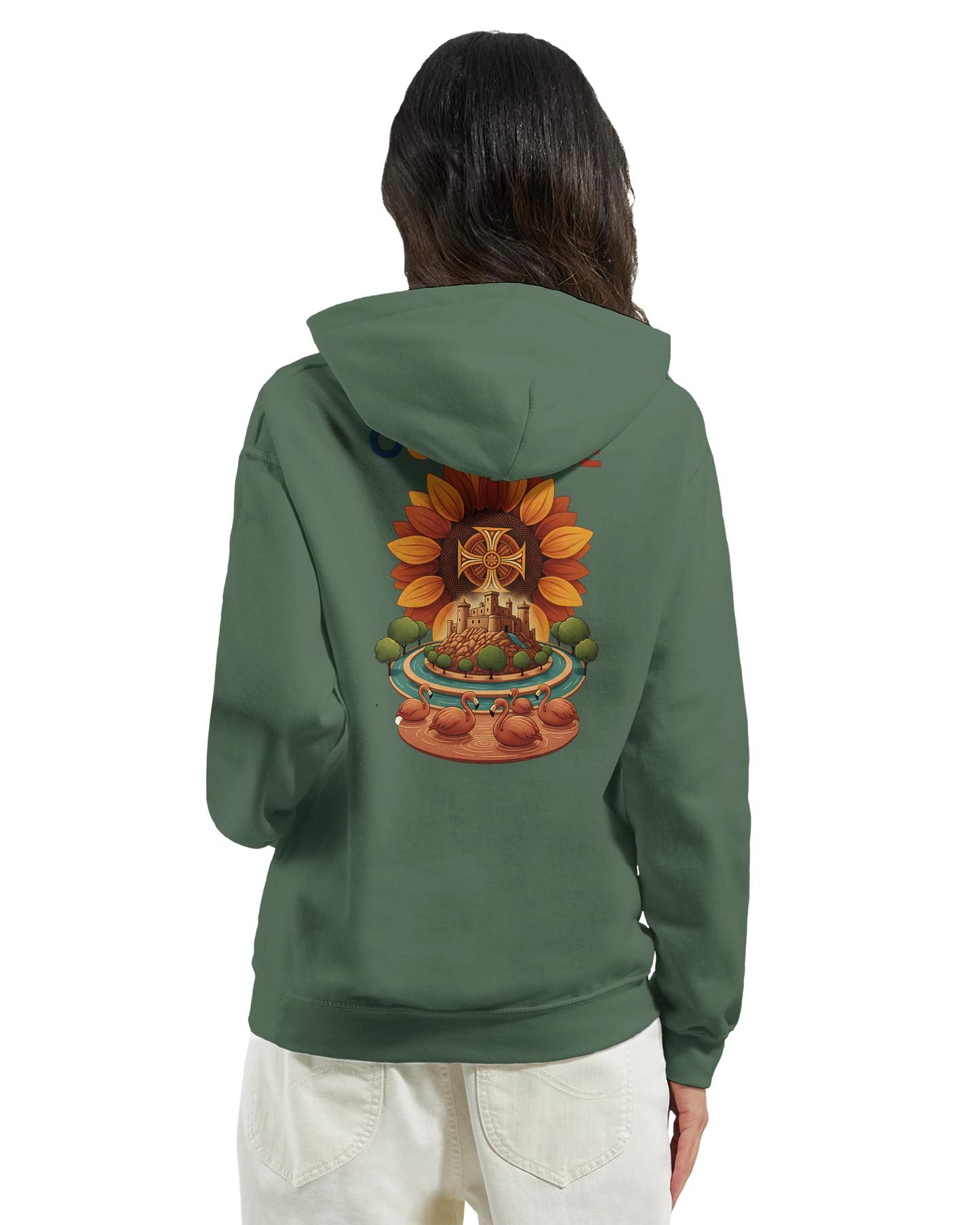 Sweat à Capuche Unisexe Occitanie – Hoodie Confortable et Résistant