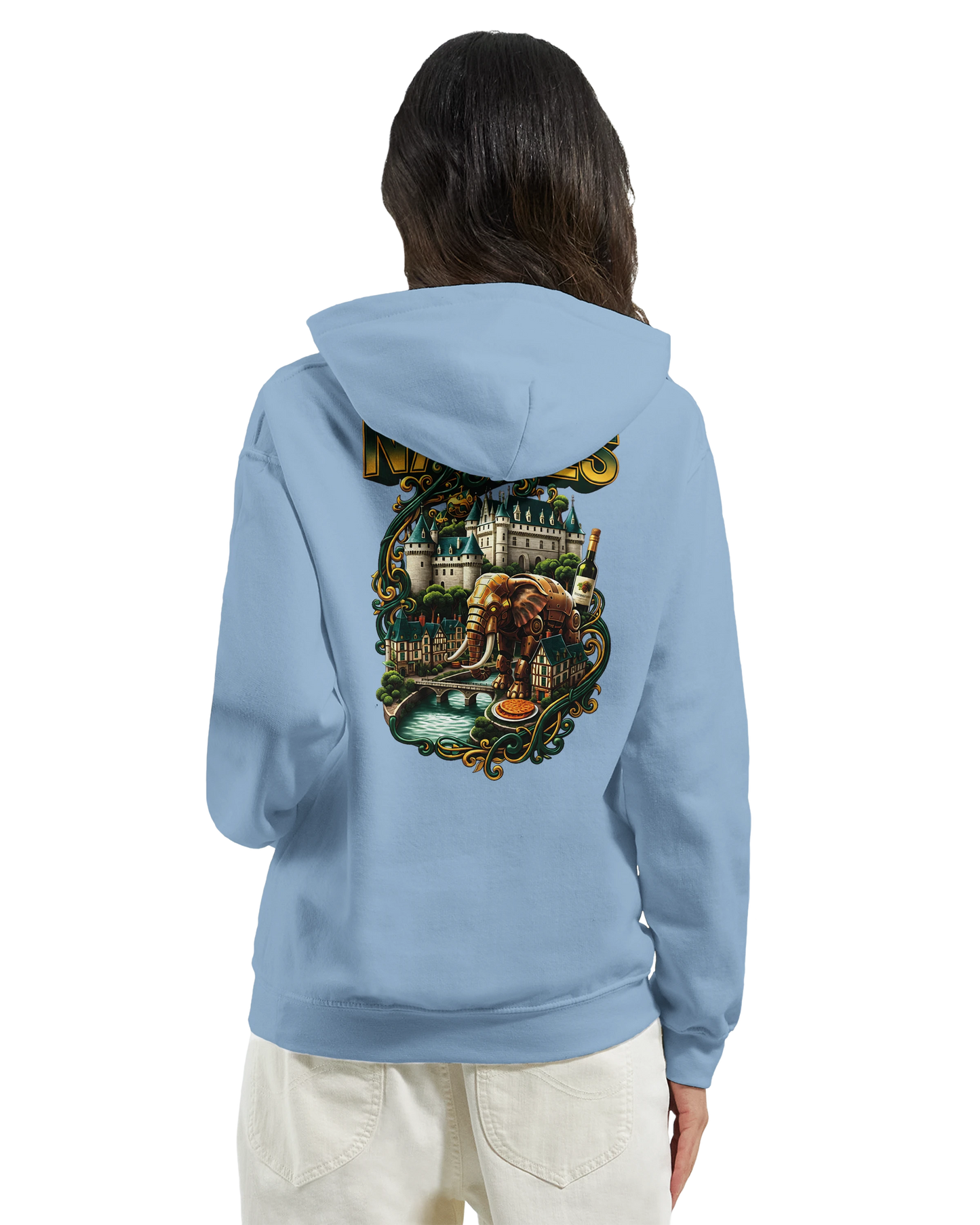 Sweat à capuche unisexe Nantes – Confort premium et style urbain