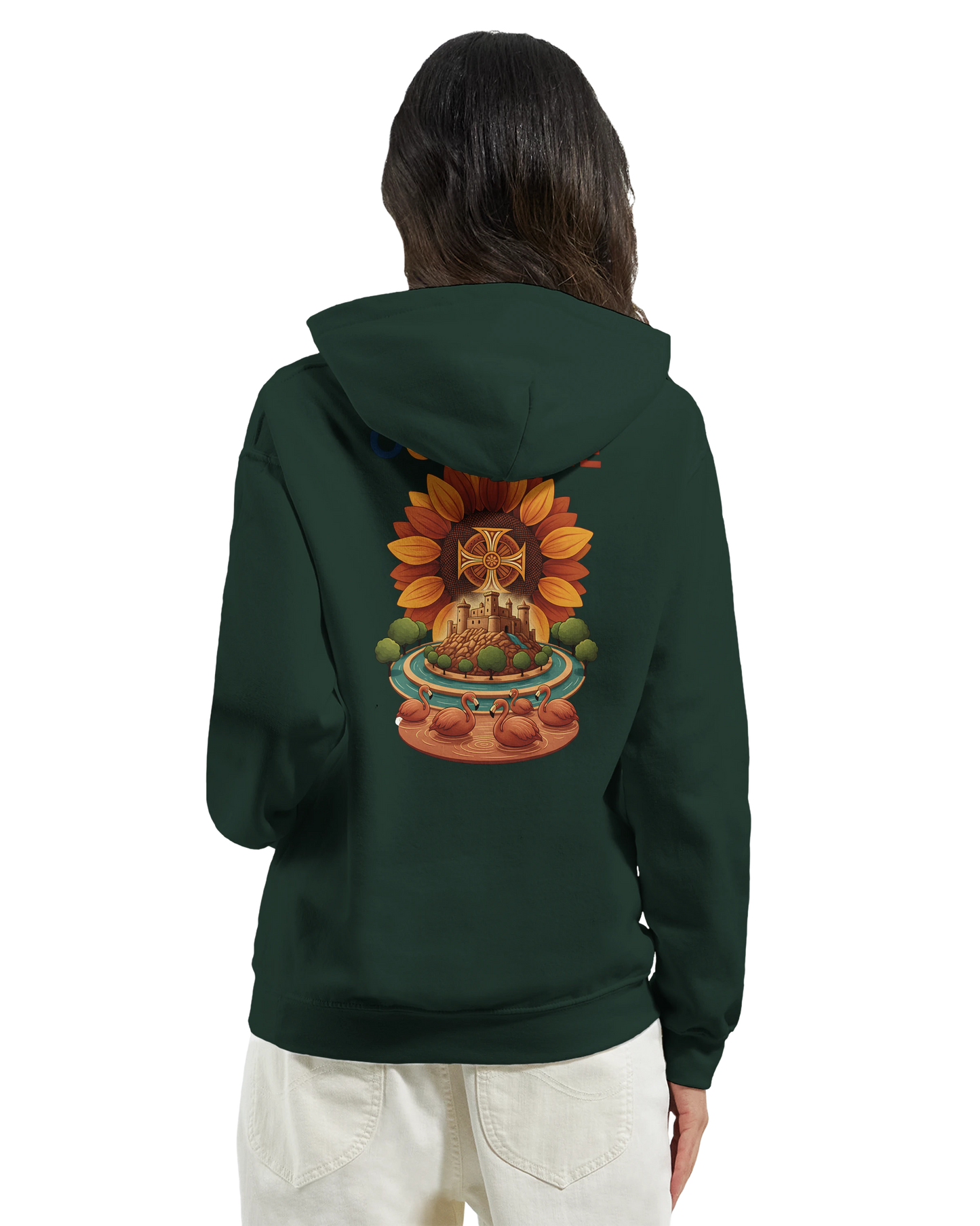 Sweat à Capuche Unisexe Occitanie – Hoodie Confortable et Résistant