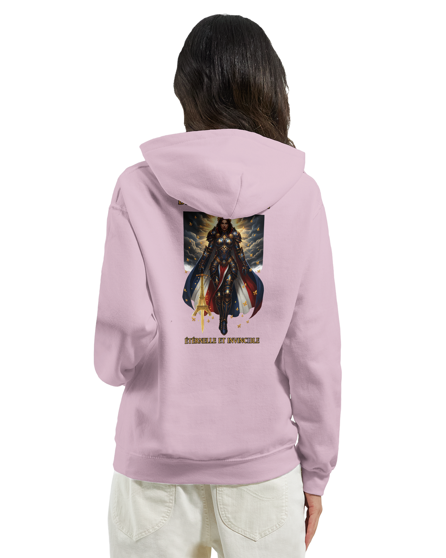 Sweat à Capuche déesse de France Douillet à Motif Unique – Confort et Style