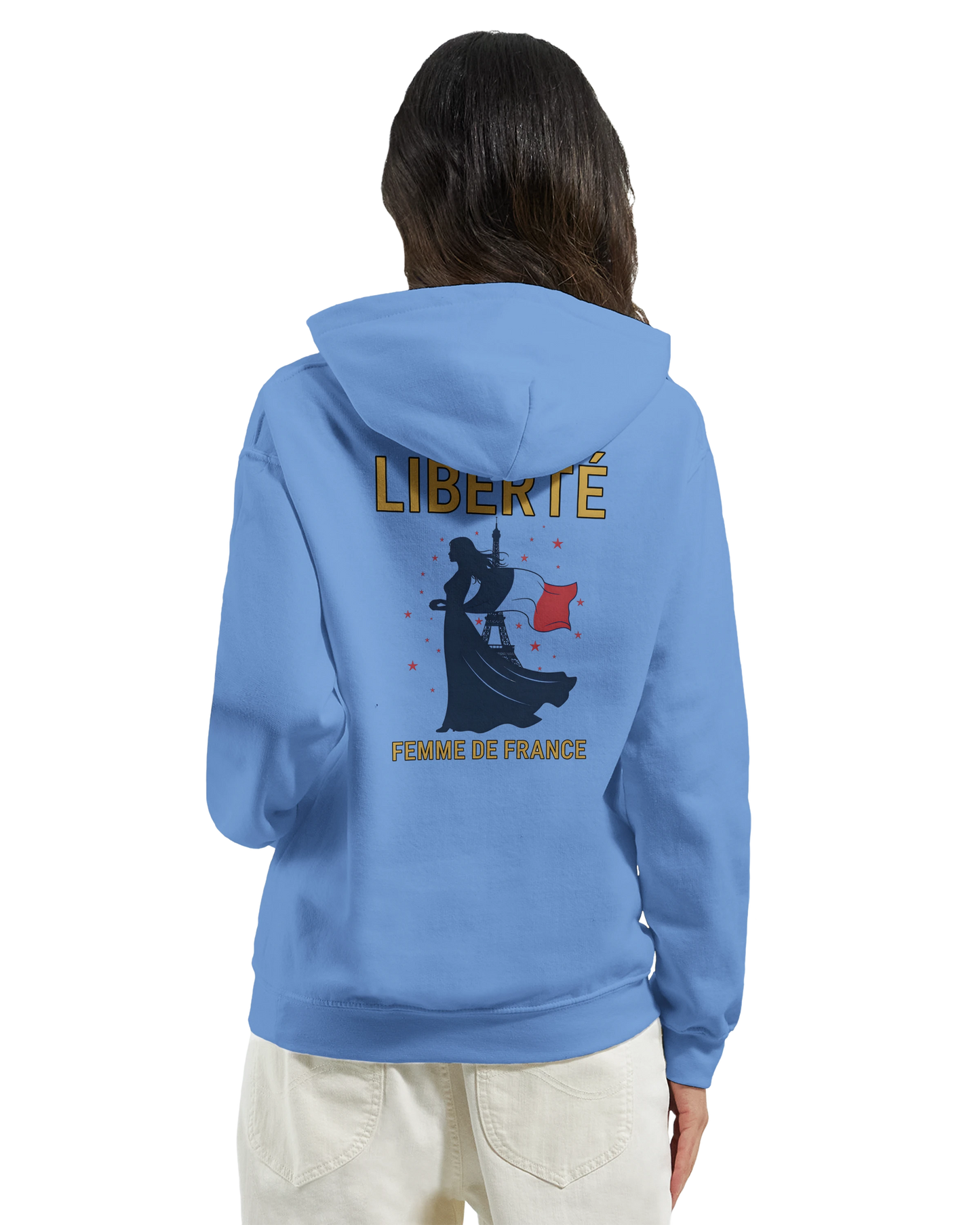 Sweat à Capuche Femme Liberté – Confort Premium et Design Élégant