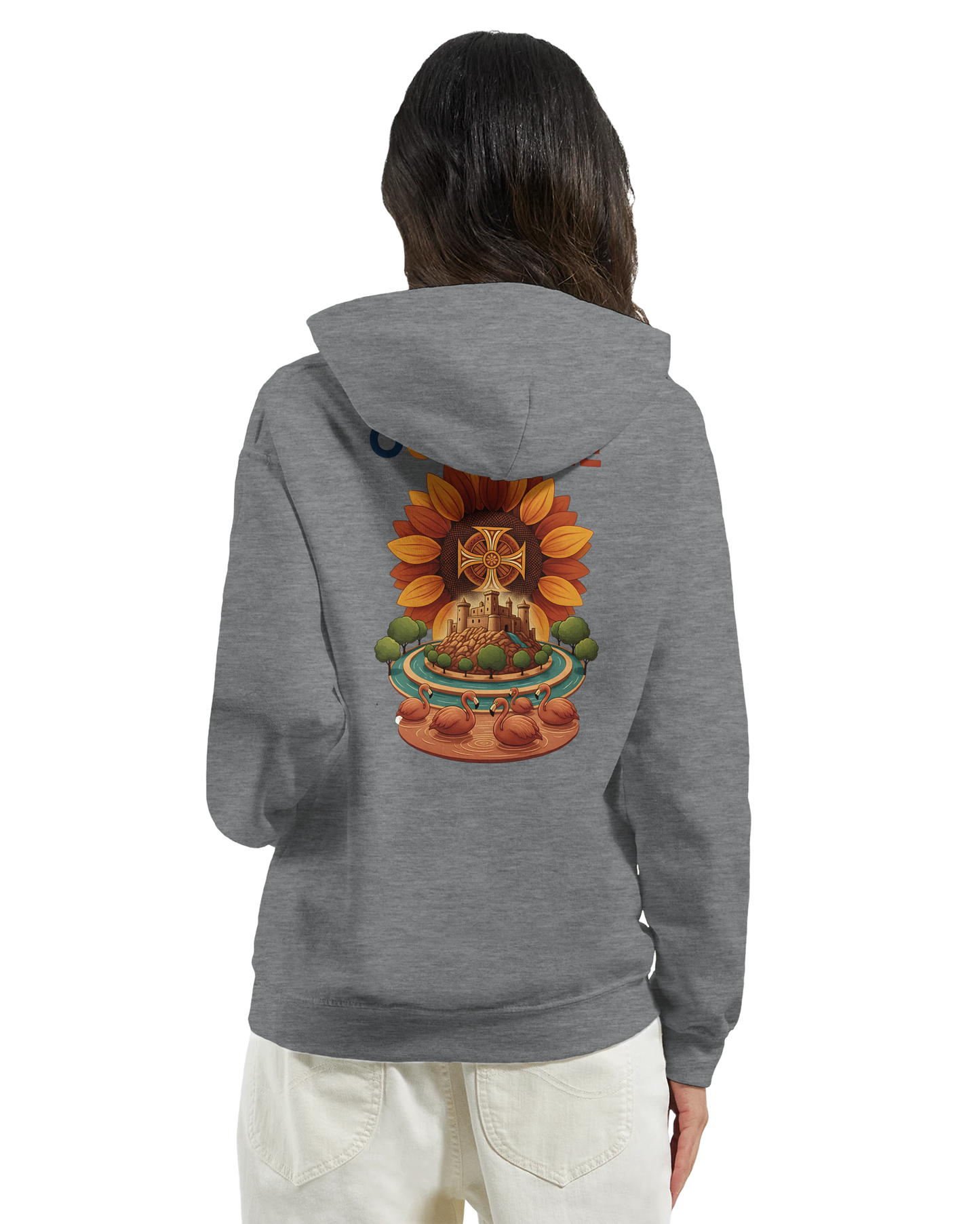 Sweat à Capuche Unisexe Occitanie – Hoodie Confortable et Résistant