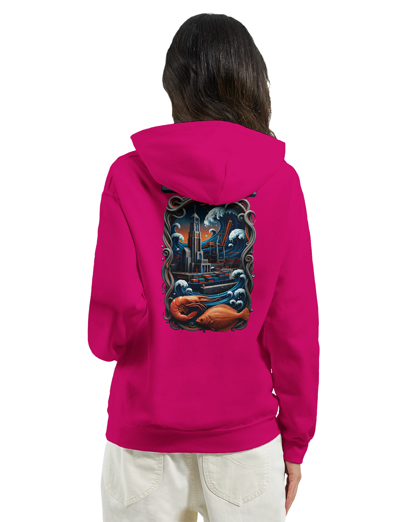 Sweat à Capuche Unisexe Le Havre – Hoodie Confortable et Résistant