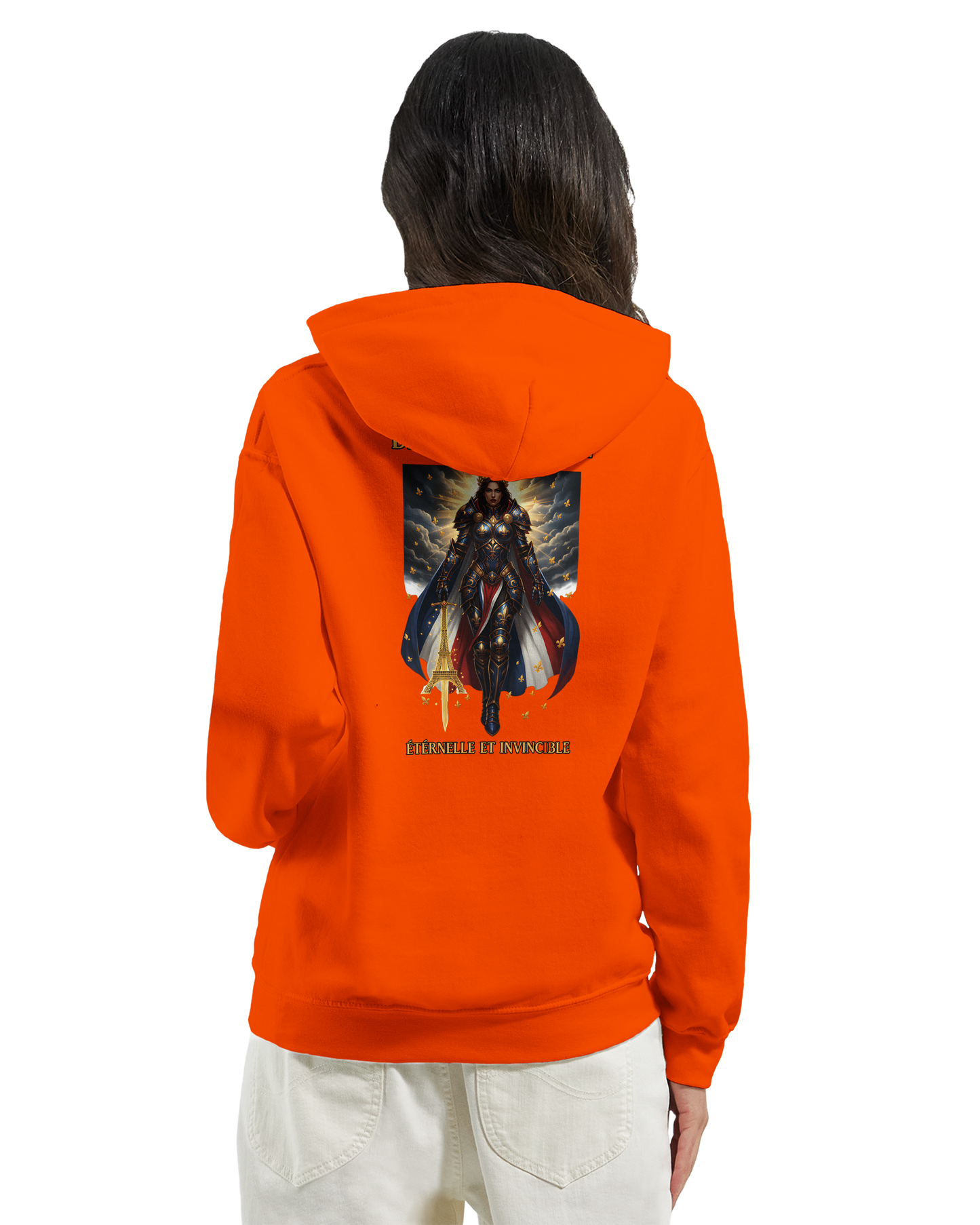 Sweat à Capuche déesse de France Douillet à Motif Unique – Confort et Style