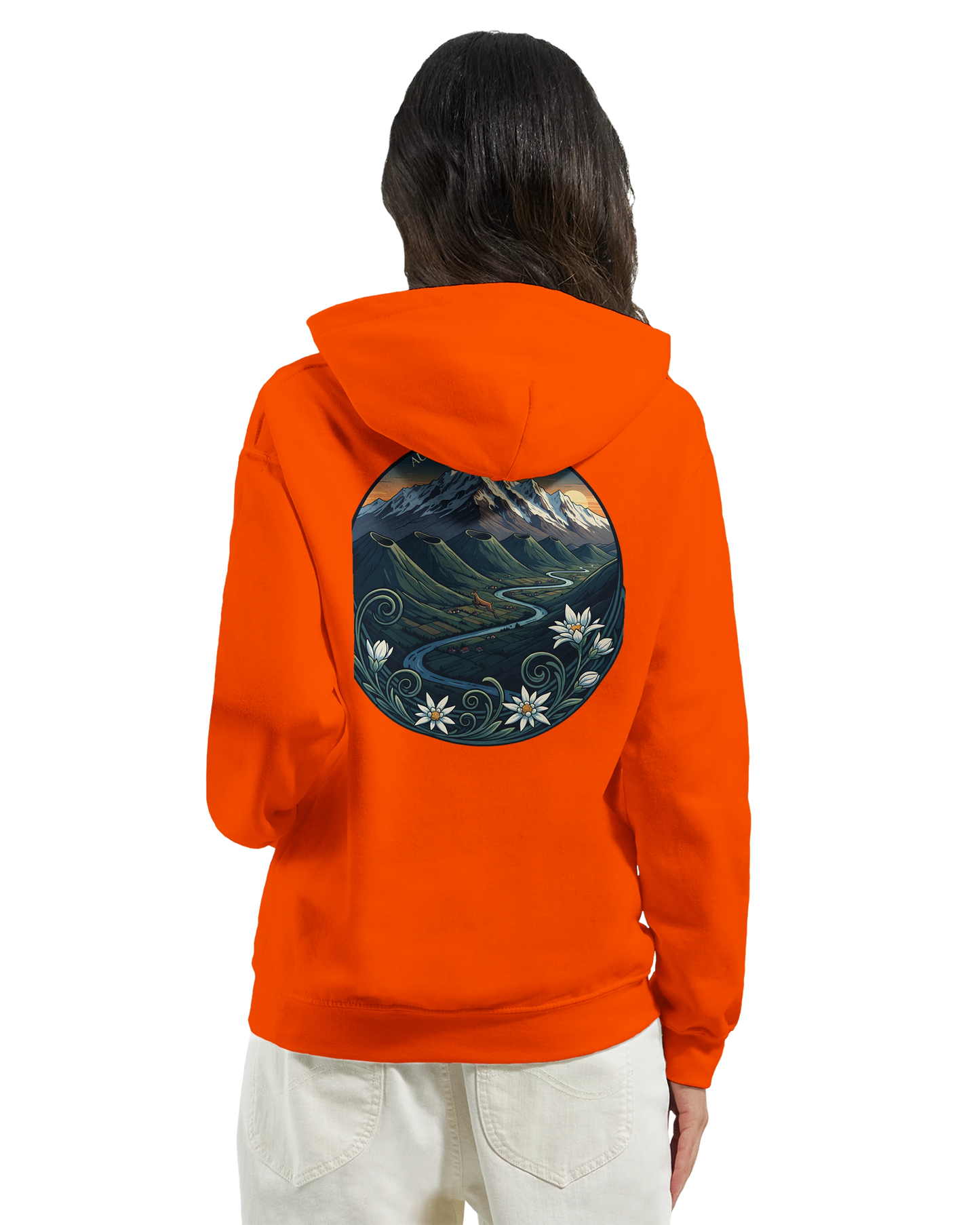 Sweat à capuche unisexe Auvergne-Rhône-Alpes – Confort et style régional