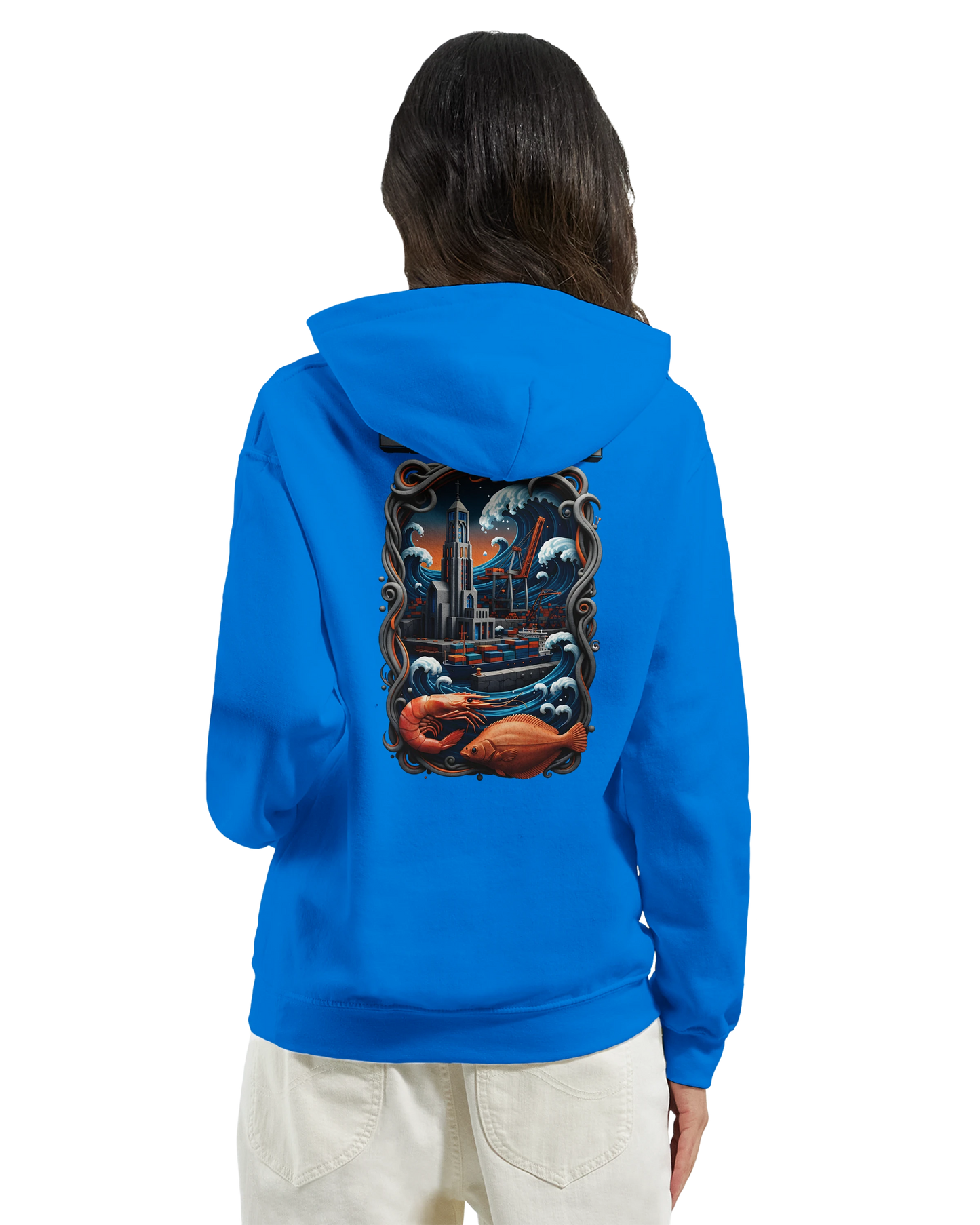 Sweat à Capuche Unisexe Le Havre – Hoodie Confortable et Résistant