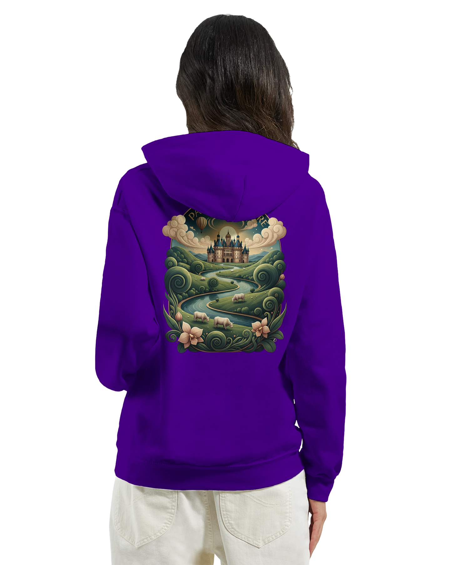 Sweat à capuche unisexe Pays de la Loire - Confort Premium