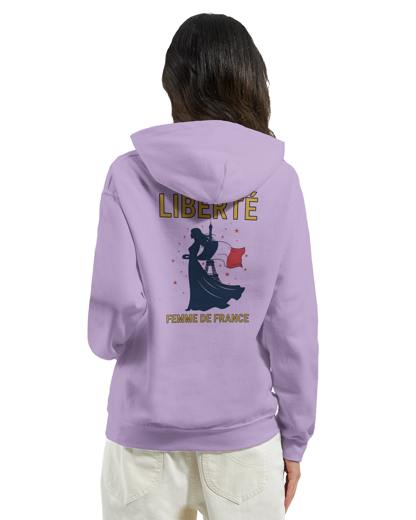 Sweat à Capuche Femme Liberté – Confort Premium et Design Élégant
