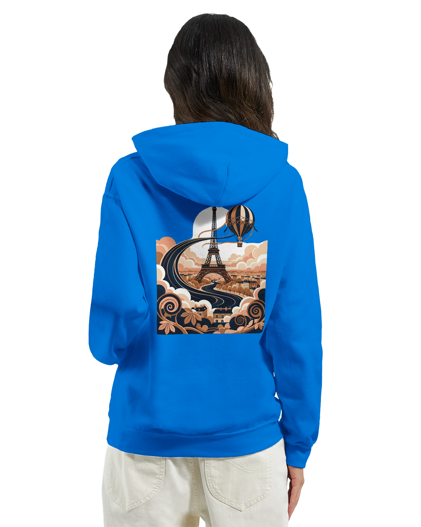 Sweat à Capuche Unisexe Île-de-France – Confort et Style Premium