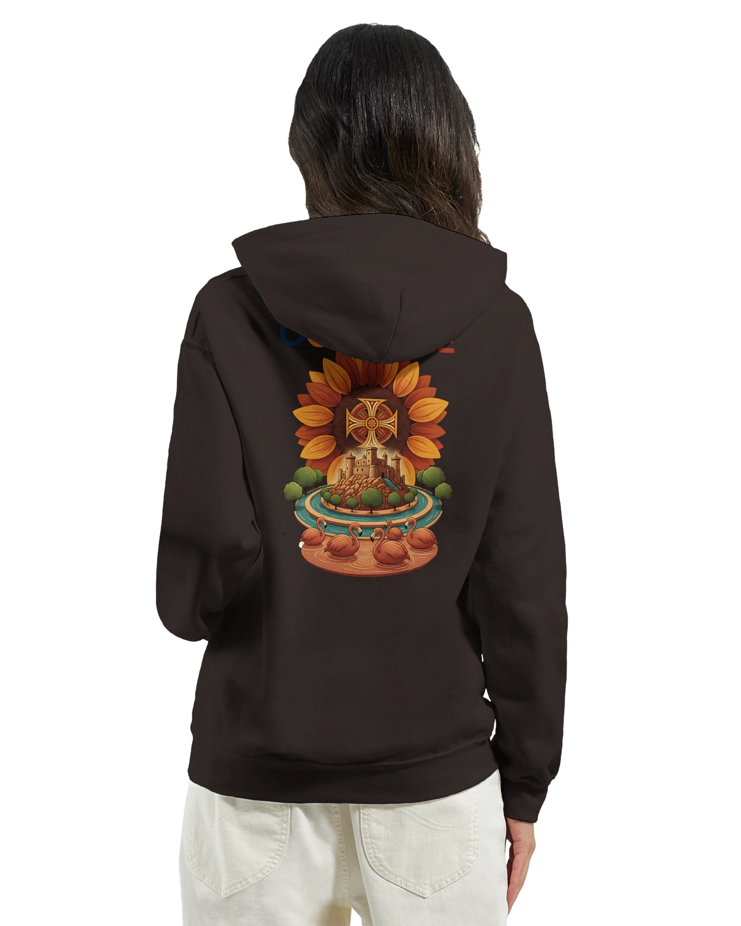 Sweat à Capuche Unisexe Occitanie – Hoodie Confortable et Résistant