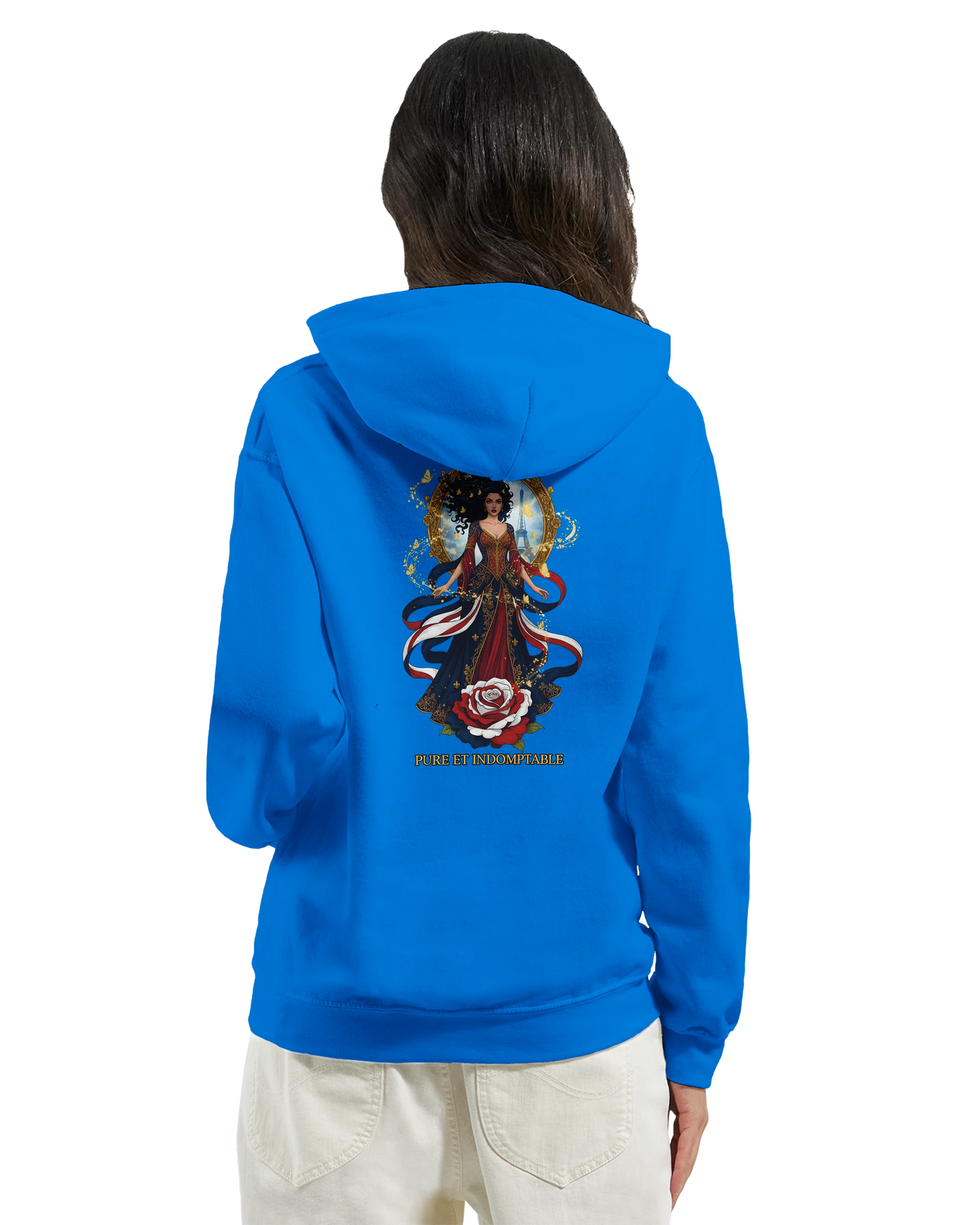 Sweat à capuche femme L'âme de France - Confort premium et style élégant