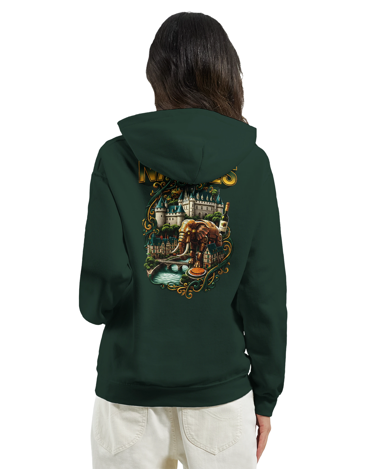 Sweat à capuche unisexe Nantes – Confort premium et style urbain