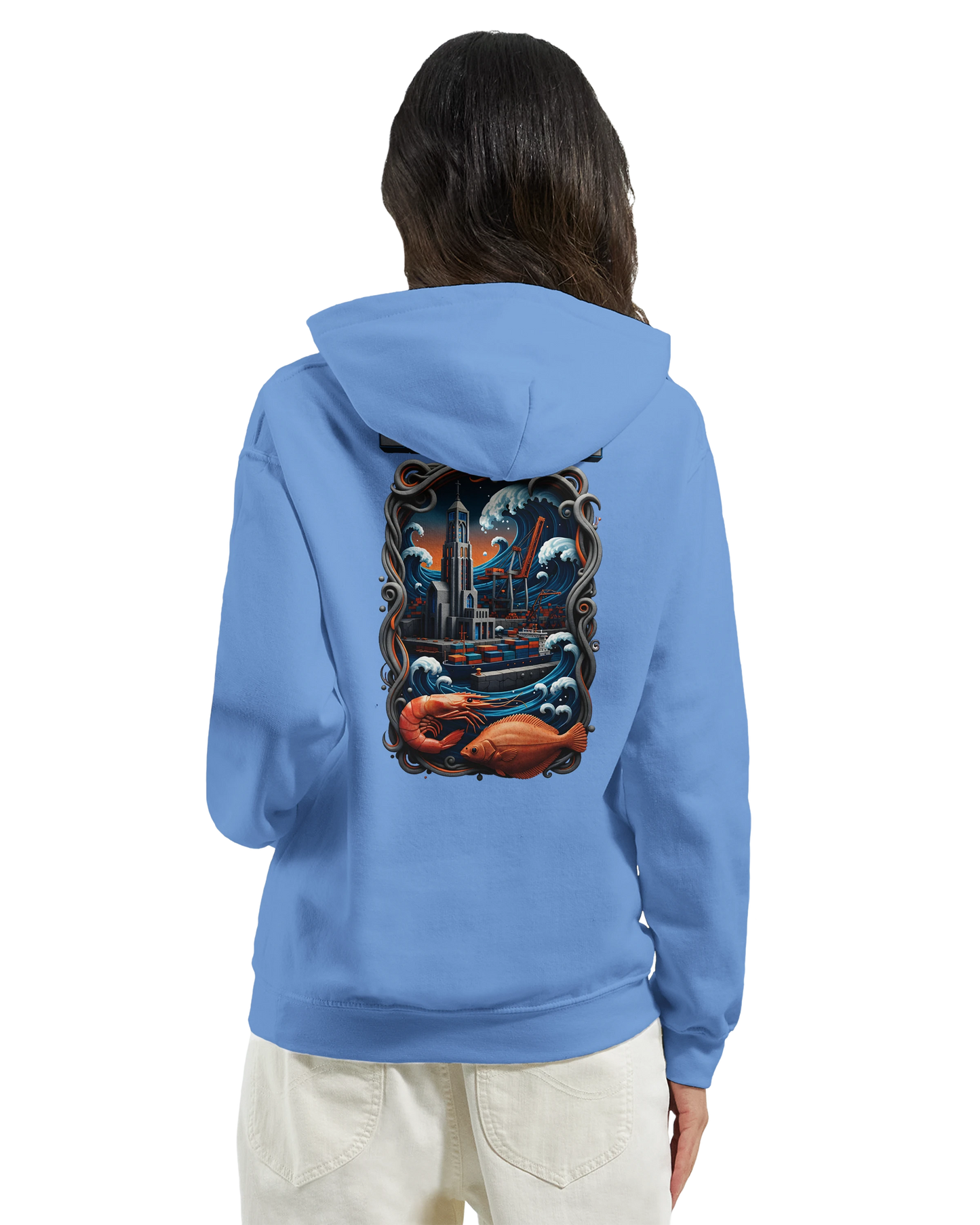 Sweat à Capuche Unisexe Le Havre – Hoodie Confortable et Résistant