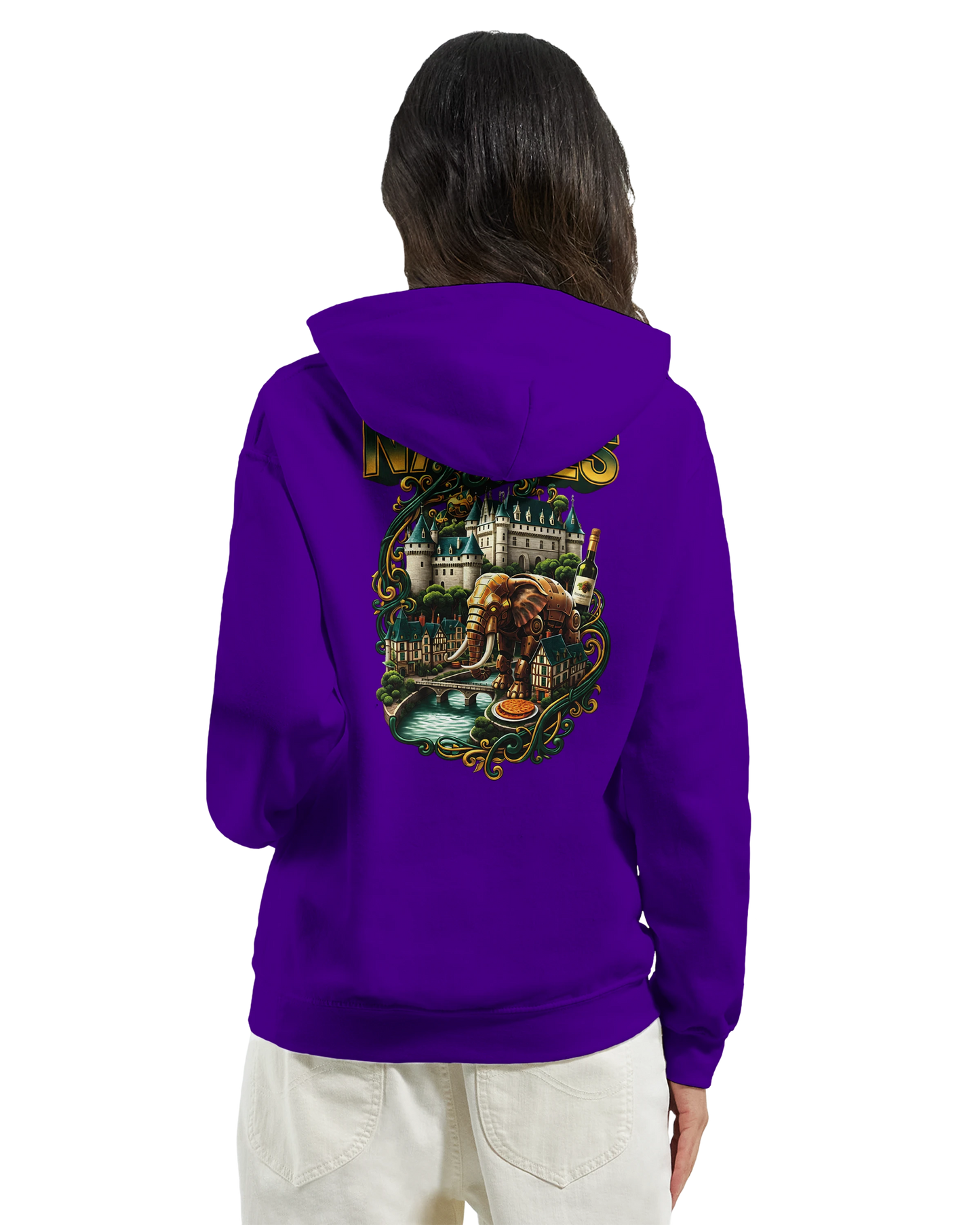 Sweat à capuche unisexe Nantes – Confort premium et style urbain