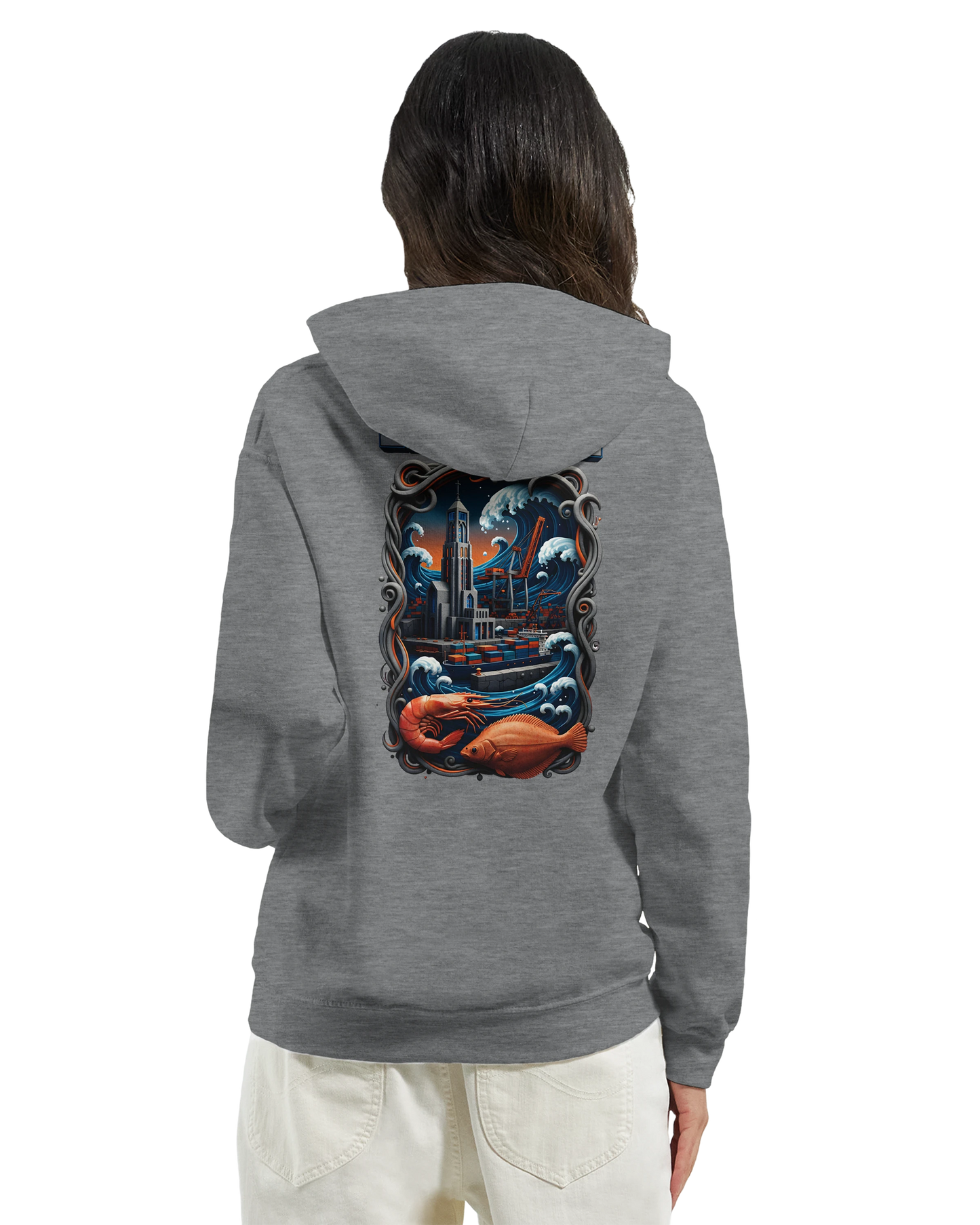 Sweat à Capuche Unisexe Le Havre – Hoodie Confortable et Résistant