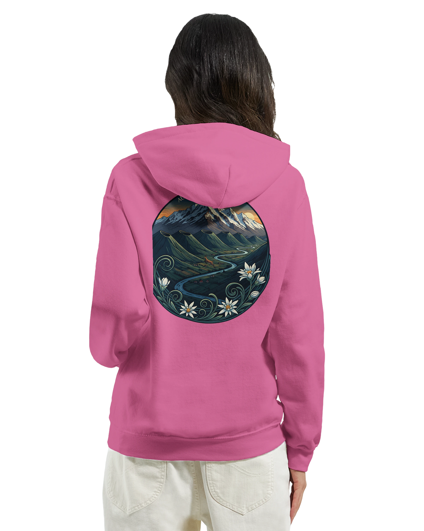 Sweat à capuche unisexe Auvergne-Rhône-Alpes – Confort et style régional