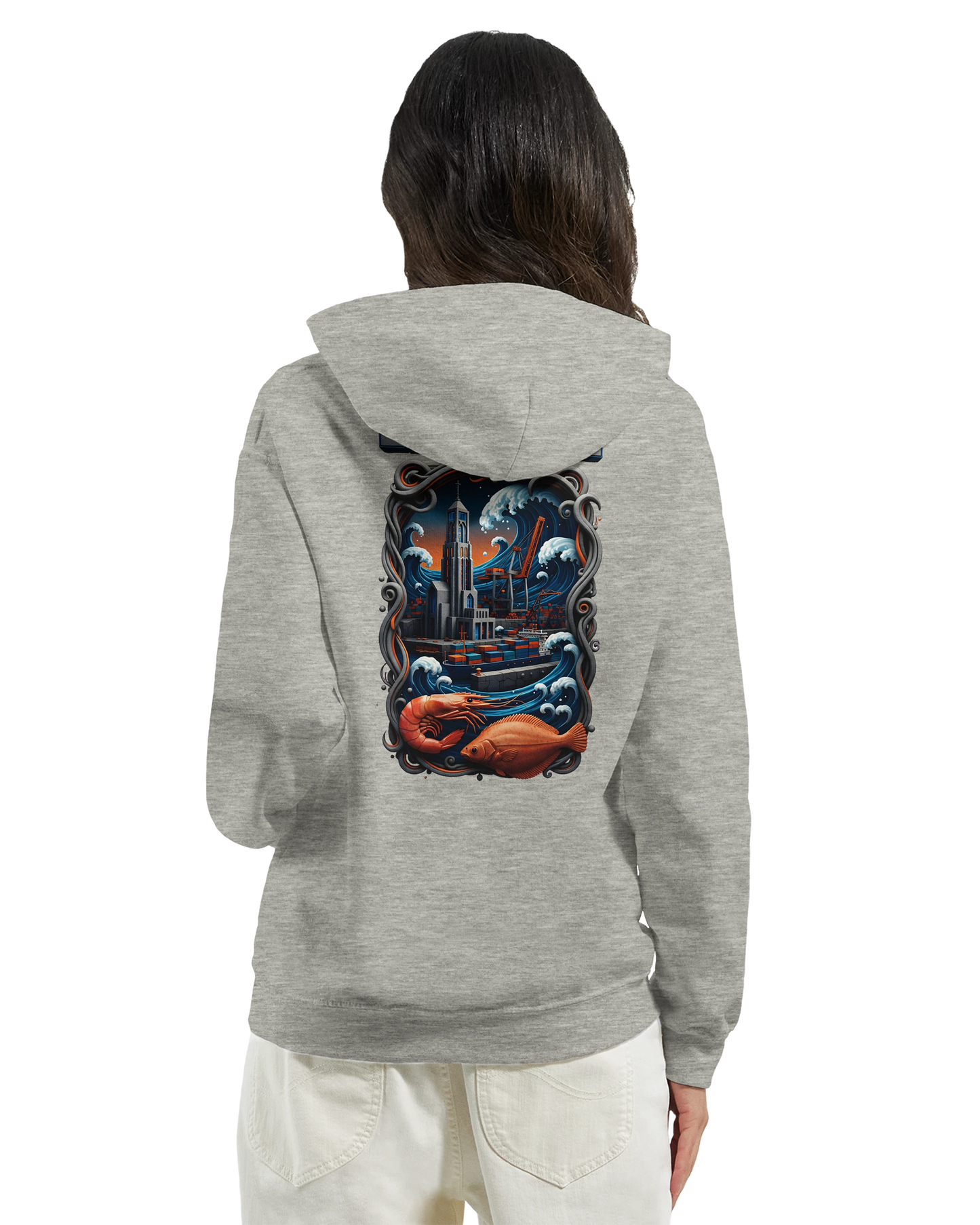 Sweat à Capuche Unisexe Le Havre – Hoodie Confortable et Résistant