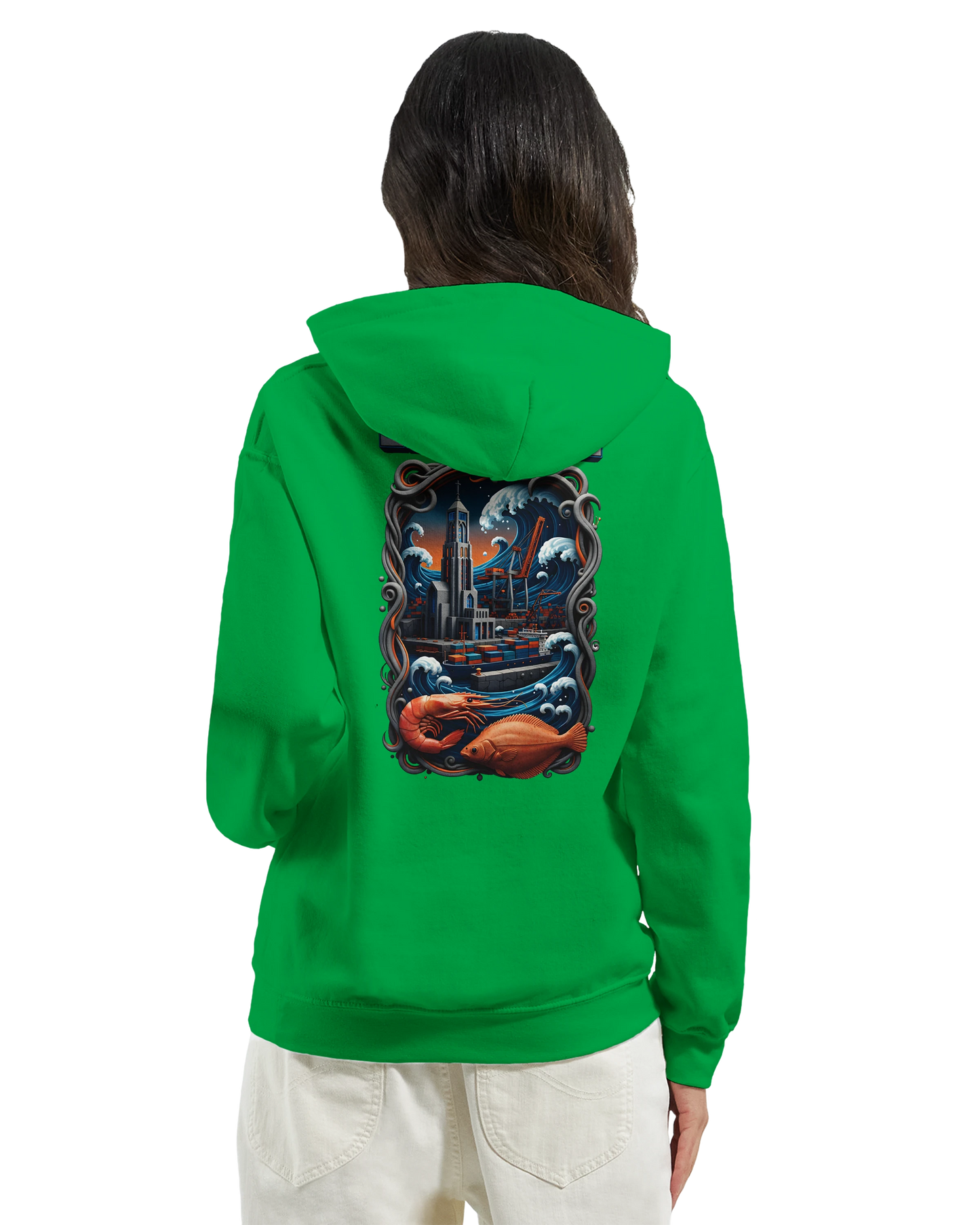 Sweat à Capuche Unisexe Le Havre – Hoodie Confortable et Résistant