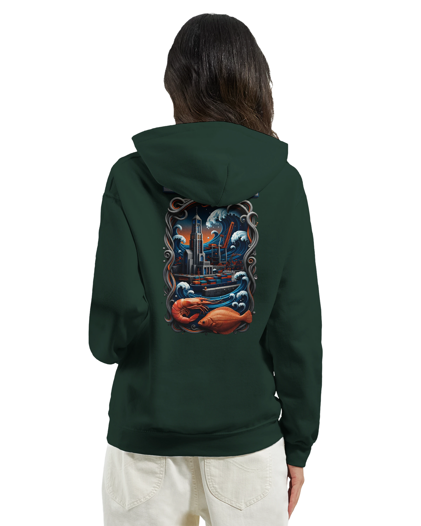 Sweat à Capuche Unisexe Le Havre – Hoodie Confortable et Résistant