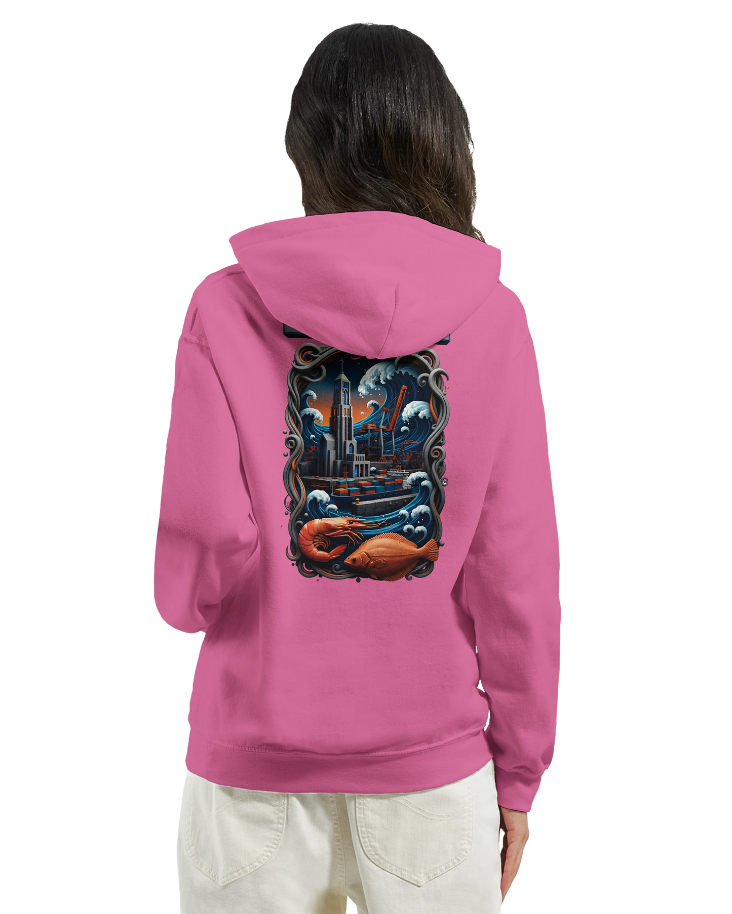 Sweat à Capuche Unisexe Le Havre – Hoodie Confortable et Résistant