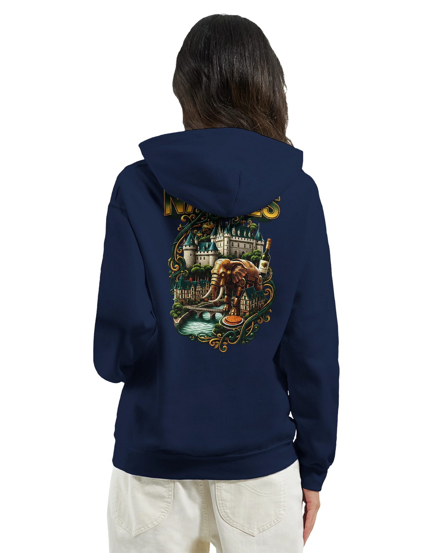 Sweat à capuche unisexe Nantes – Confort premium et style urbain