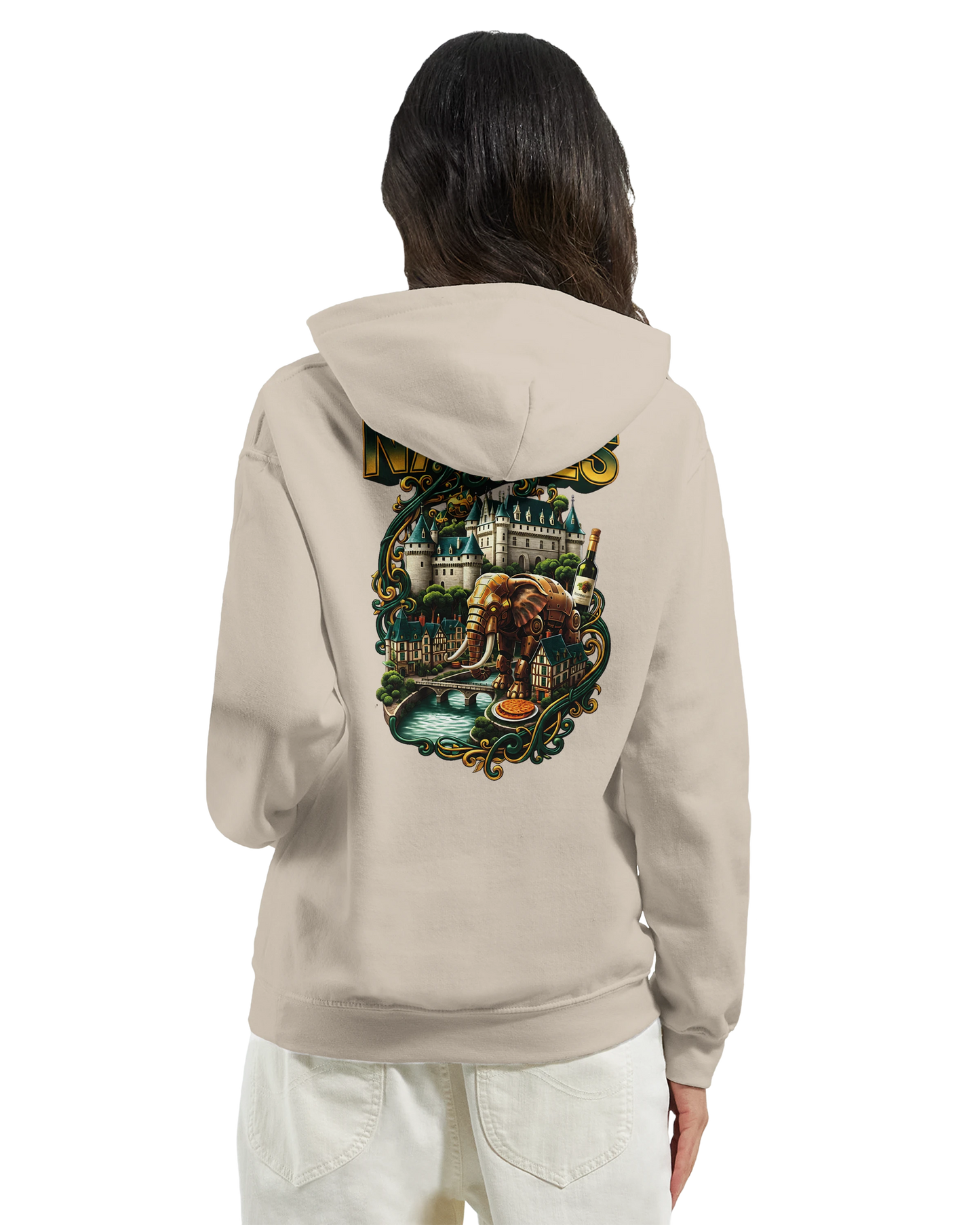 Sweat à capuche unisexe Nantes – Confort premium et style urbain