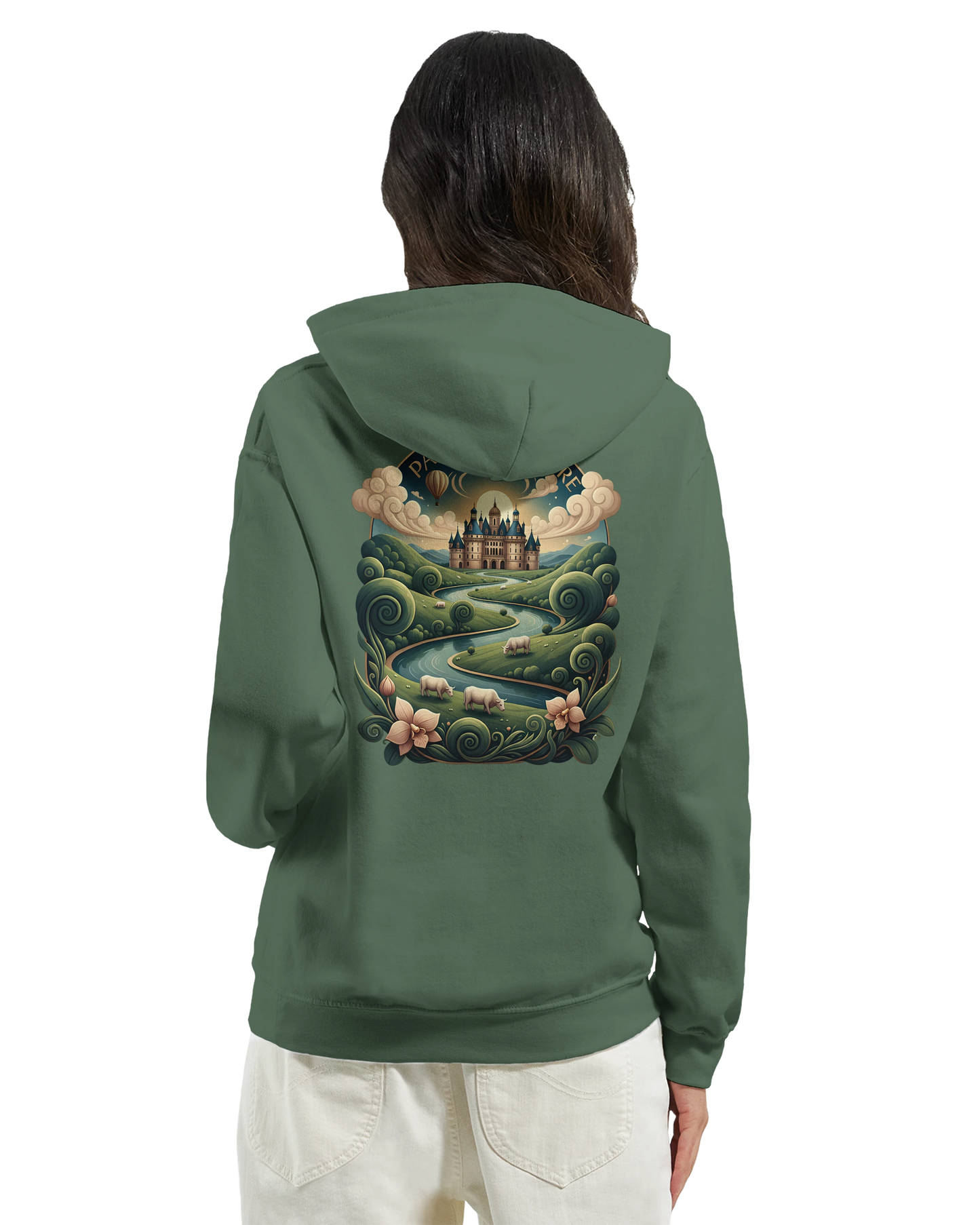 Sweat à capuche unisexe Pays de la Loire - Confort Premium