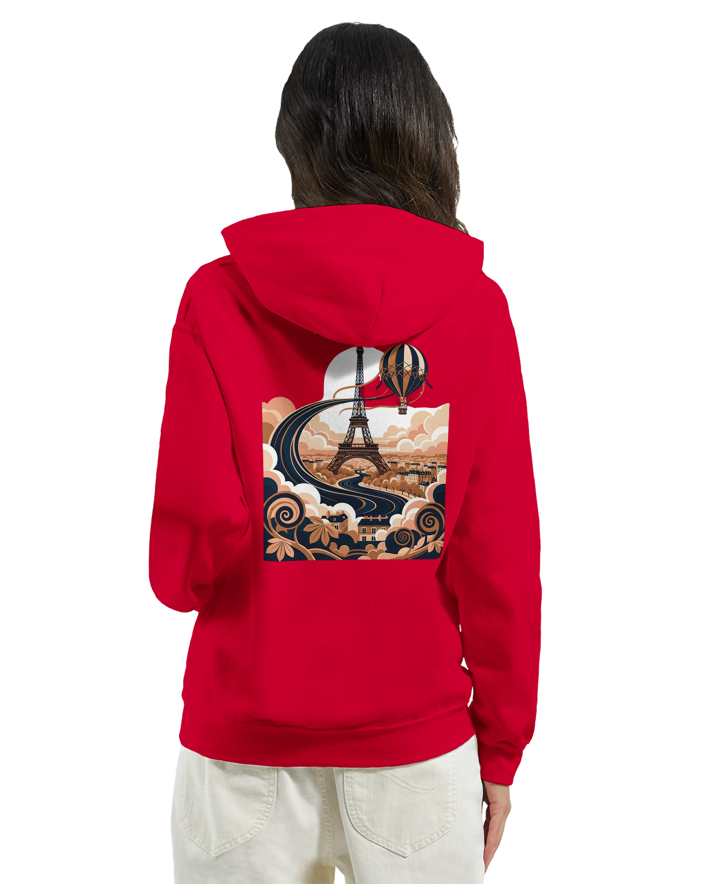 Sweat à Capuche Unisexe Île-de-France – Confort et Style Premium