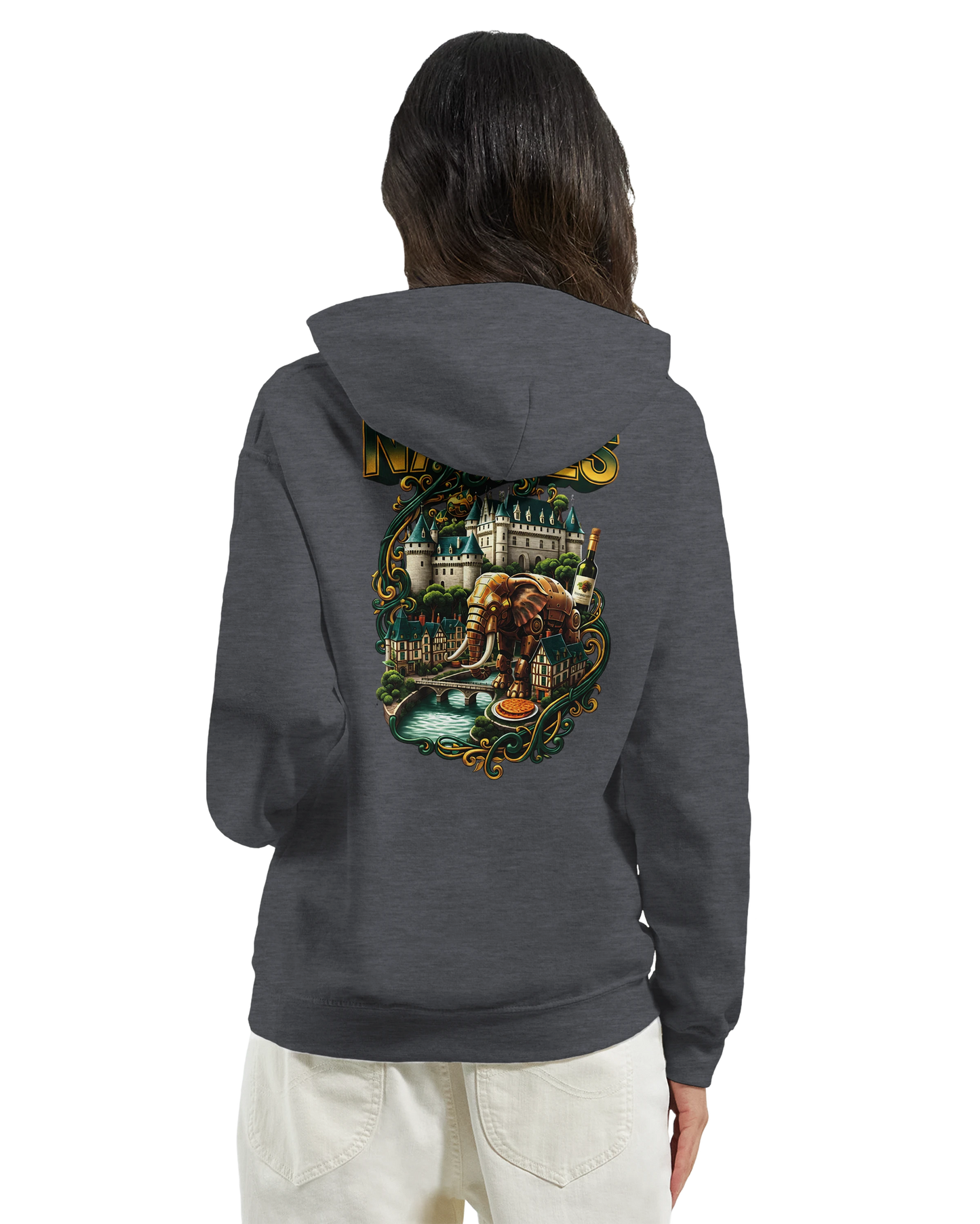 Sweat à capuche unisexe Nantes – Confort premium et style urbain