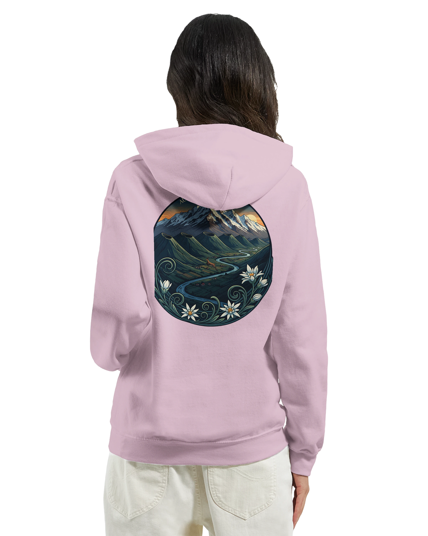 Sweat à capuche unisexe Auvergne-Rhône-Alpes – Confort et style régional