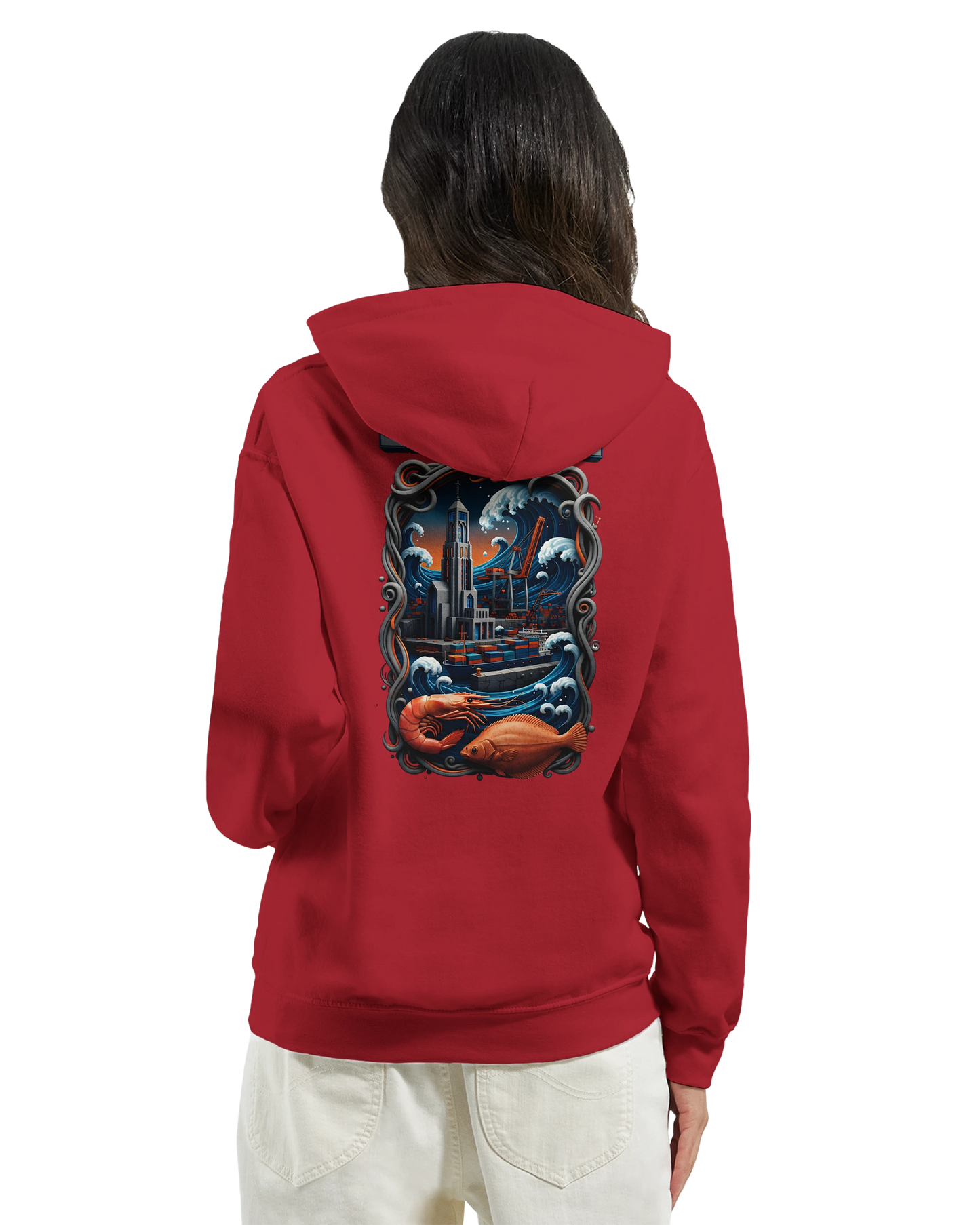 Sweat à Capuche Unisexe Le Havre – Hoodie Confortable et Résistant