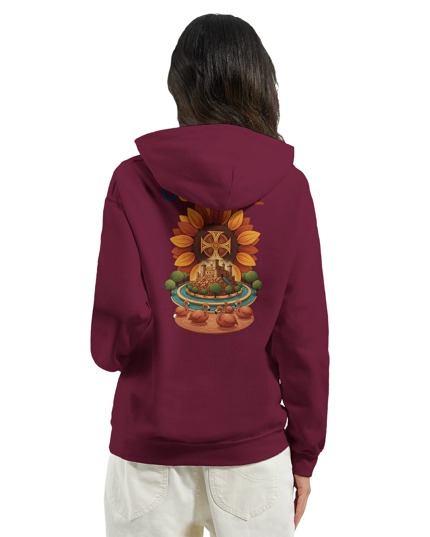 Sweat à Capuche Unisexe Occitanie – Hoodie Confortable et Résistant