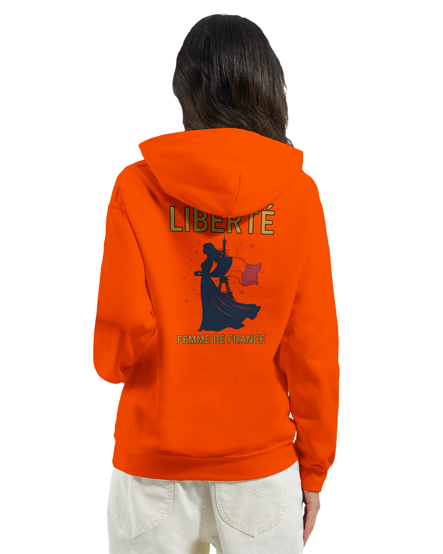 Sweat à Capuche Femme Liberté – Confort Premium et Design Élégant