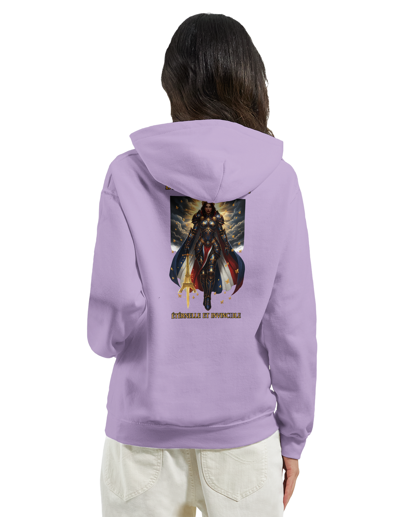 Sweat à Capuche déesse de France Douillet à Motif Unique – Confort et Style
