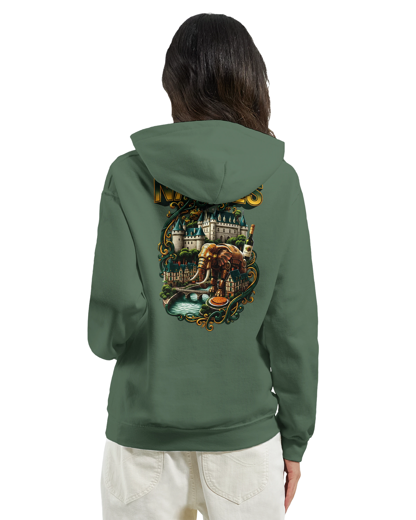 Sweat à capuche unisexe Nantes – Confort premium et style urbain