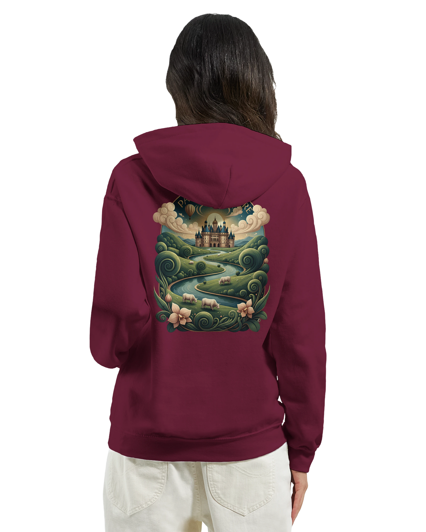Sweat à capuche unisexe Pays de la Loire - Confort Premium