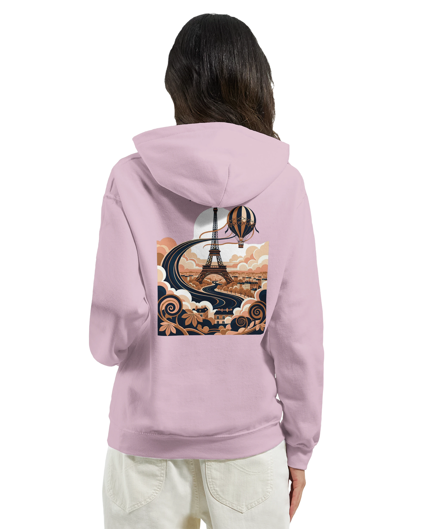 Sweat à Capuche Unisexe Île-de-France – Confort et Style Premium