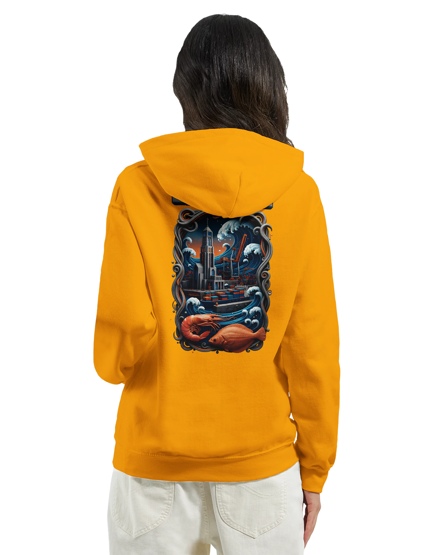 Sweat à Capuche Unisexe Le Havre – Hoodie Confortable et Résistant