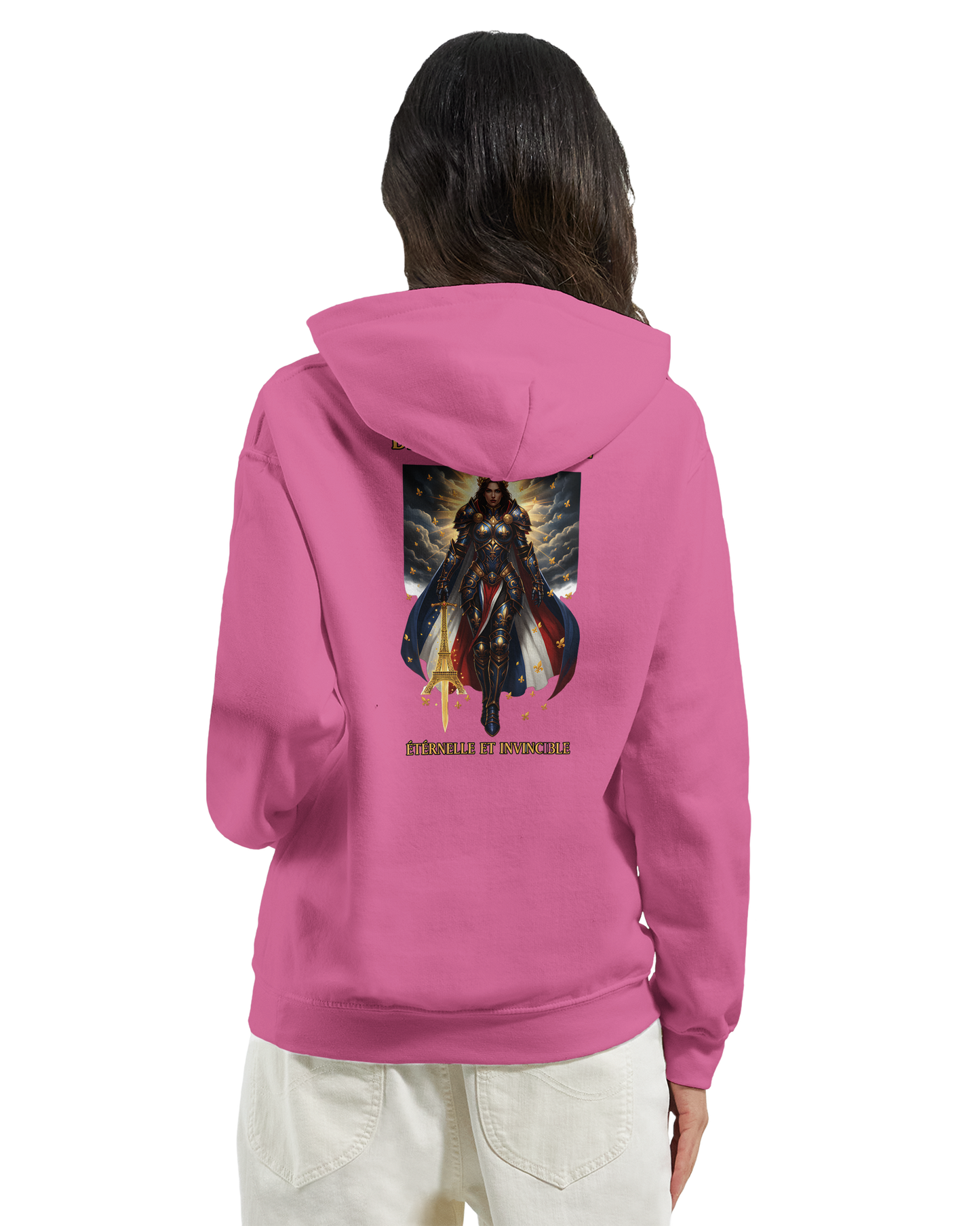 Sweat à Capuche déesse de France Douillet à Motif Unique – Confort et Style