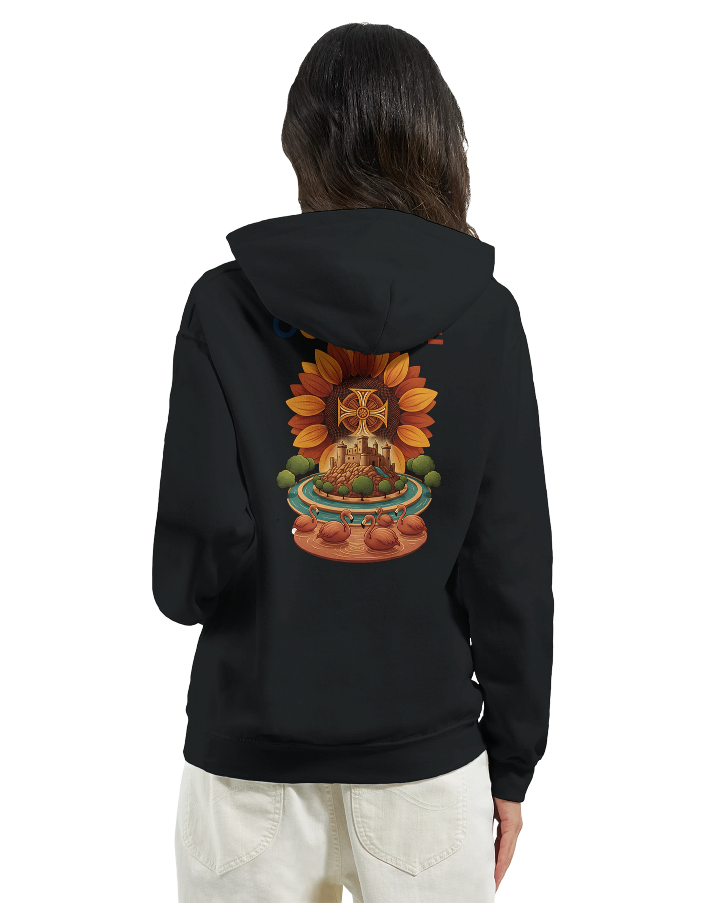 Sweat à Capuche Unisexe Occitanie – Hoodie Confortable et Résistant