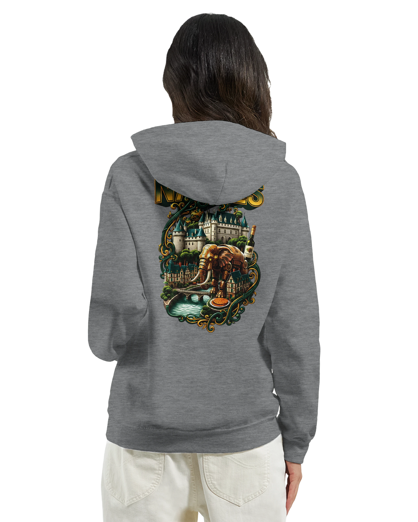 Sweat à capuche unisexe Nantes – Confort premium et style urbain