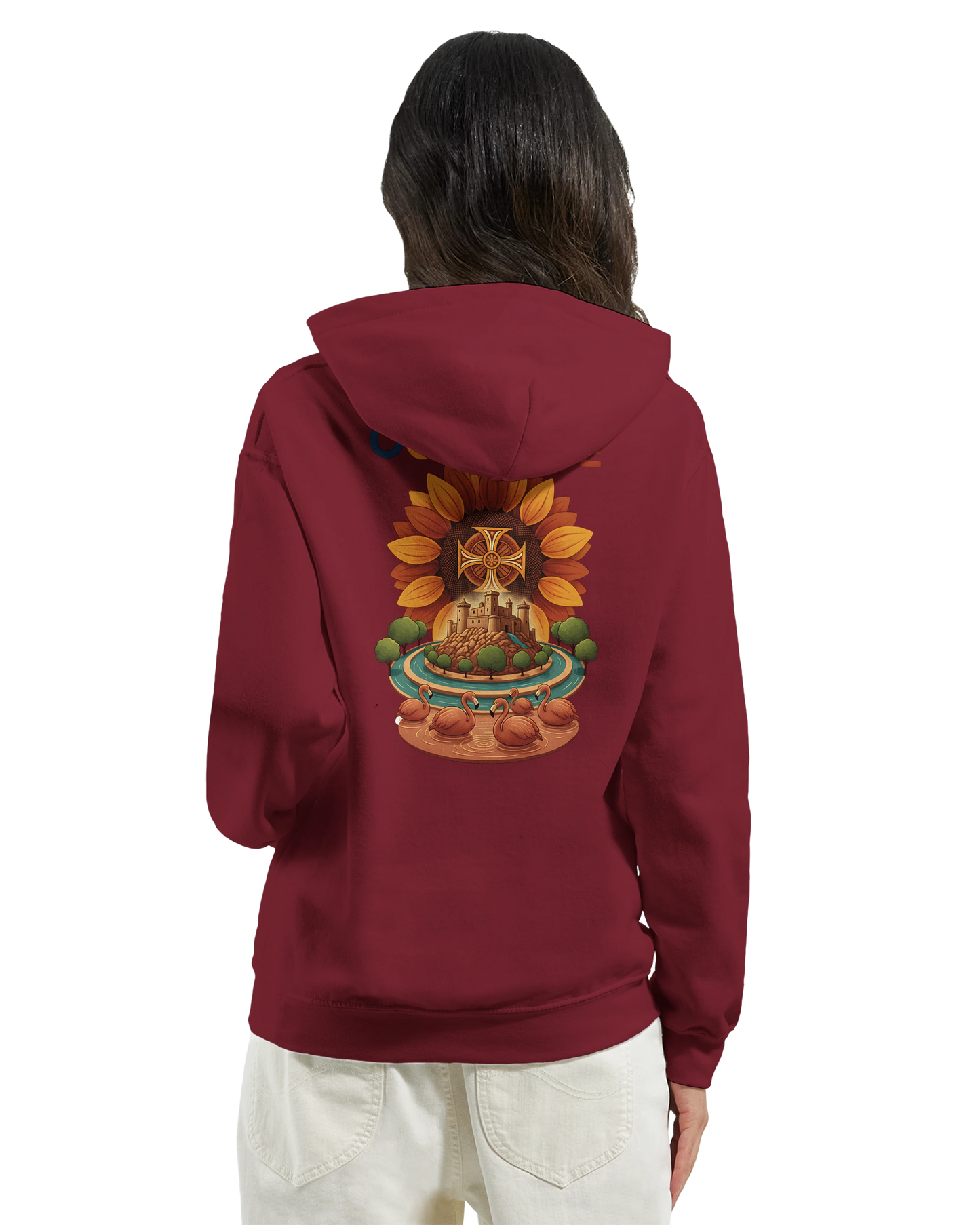 Sweat à Capuche Unisexe Occitanie – Hoodie Confortable et Résistant