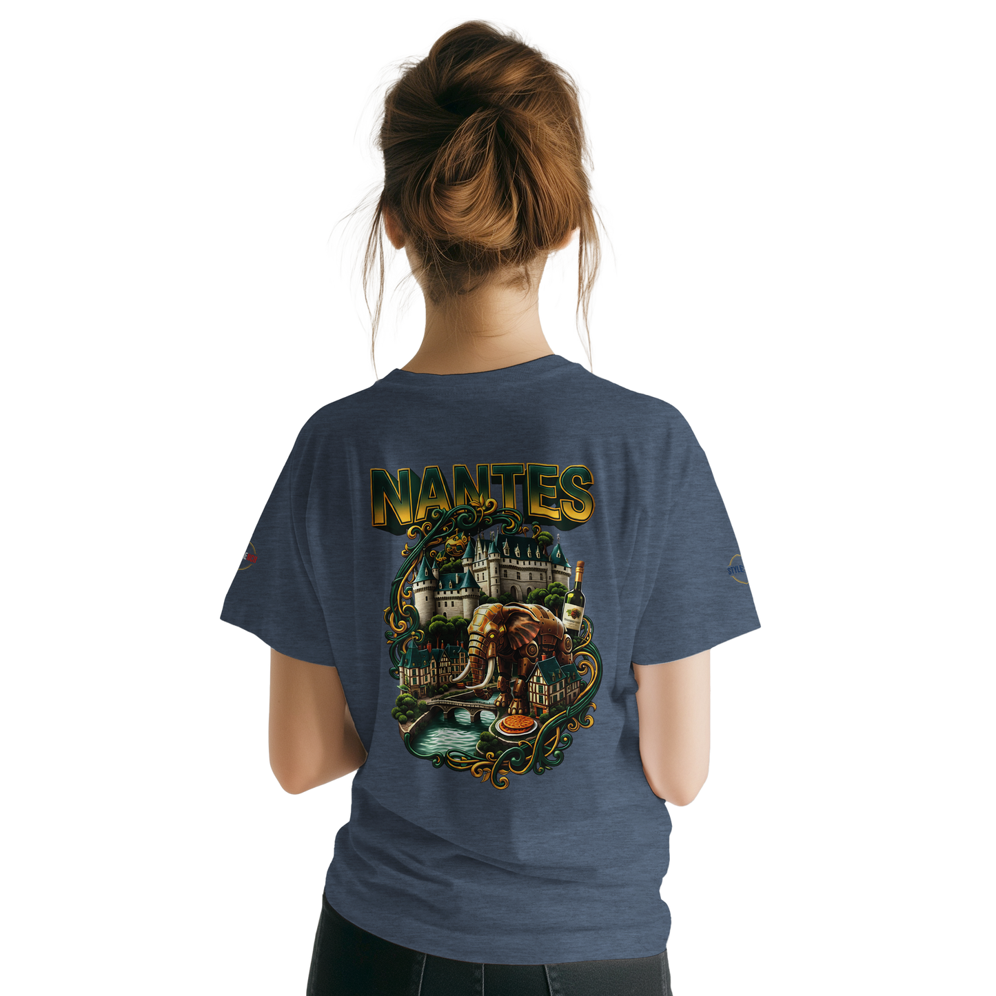 T-Shirt Unisexe Classique Nantes - Confort Premium et Style Urbain