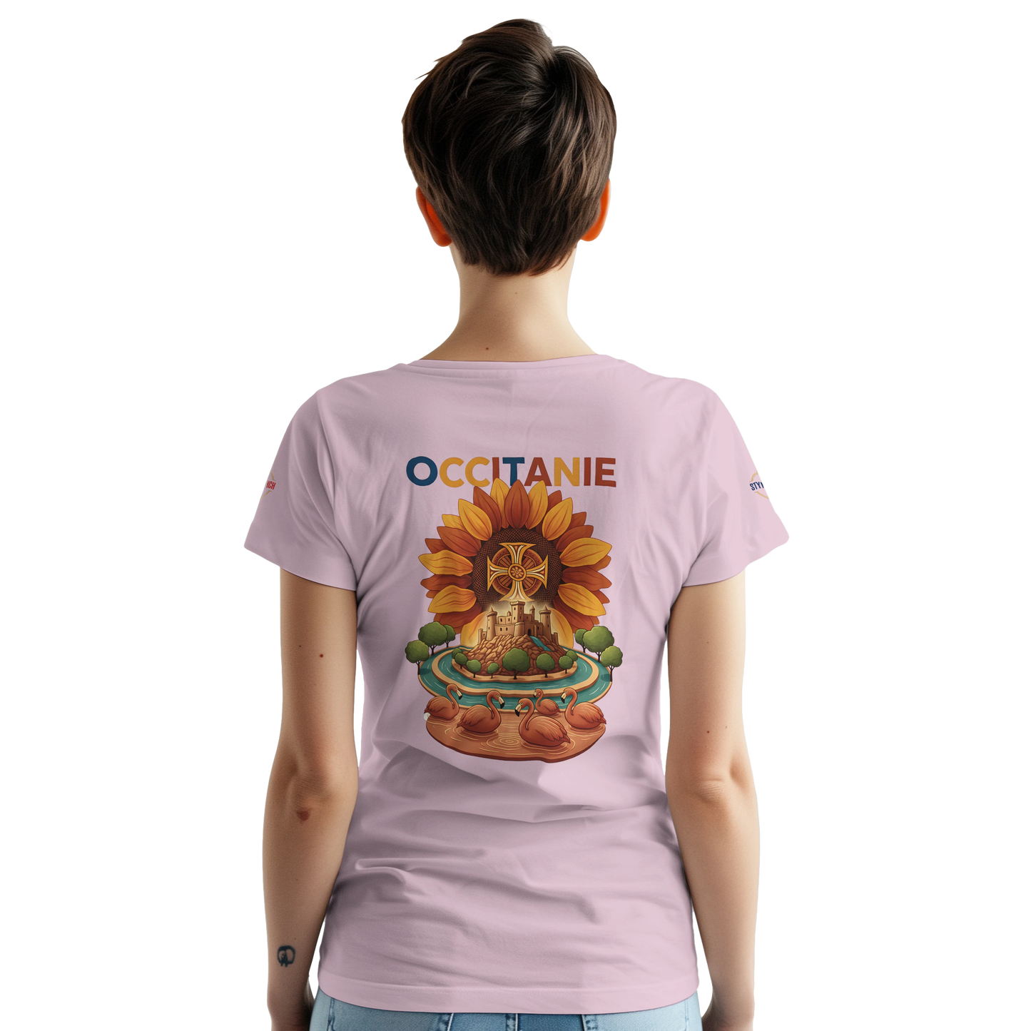 T-shirt Unisexe Occitanie – Coton Épais Premium