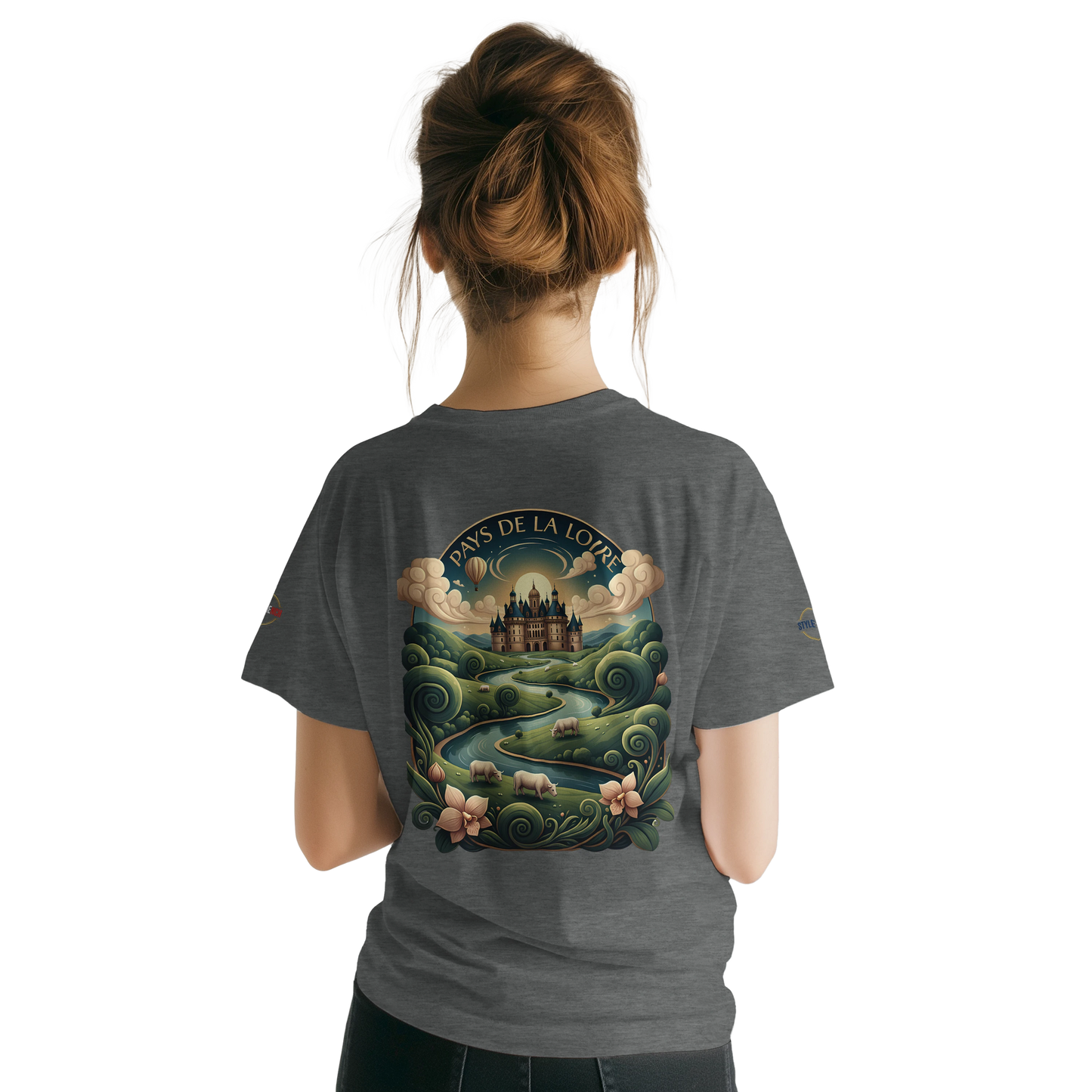 T-shirt Unisexe Pays de la Loire – Design Régional Premium
