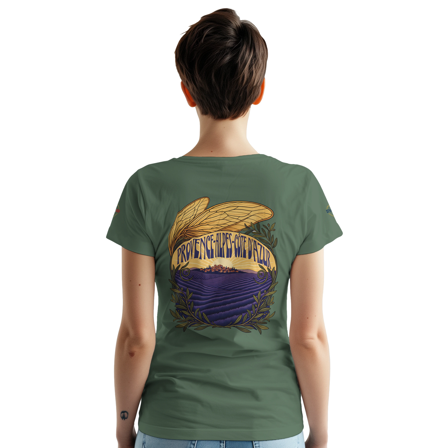 T-Shirt Unisexe Provence-Alpes-Côte d'Azur – Coton Épais Premium