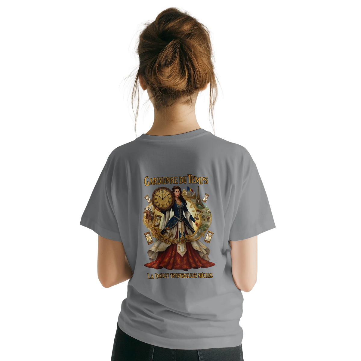 T-shirt Femme Gardienne du Temps - Classique Ras du Cou Gildan 64000